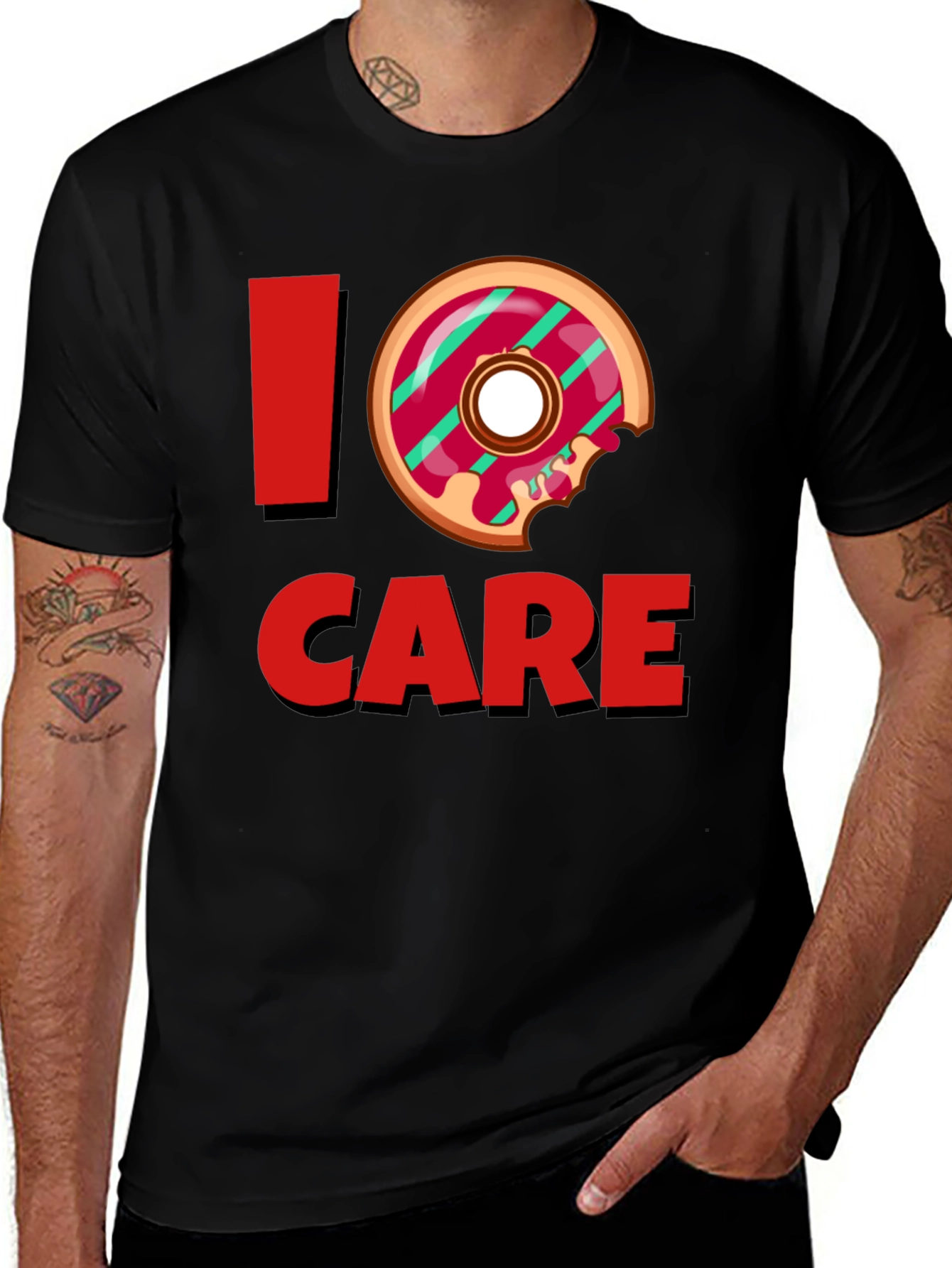 Variant 20 of I Donut Care Graphic T-Shirt