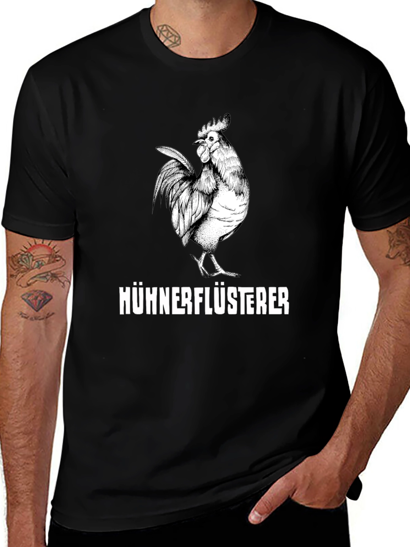 Variant 3 of Hühnerflüsterer Chicken Whisperer Graphic Tee
