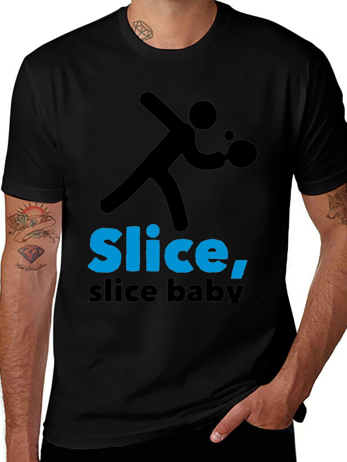 Slice, Slice Baby T-Shirt - Table Tennis Tee