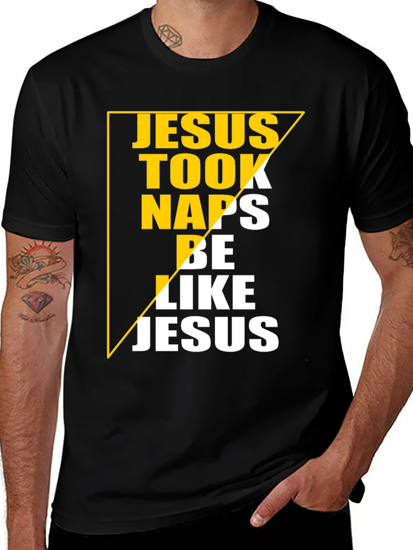 Jesus Took Naps T-Shirt - Religious Graphic Tee