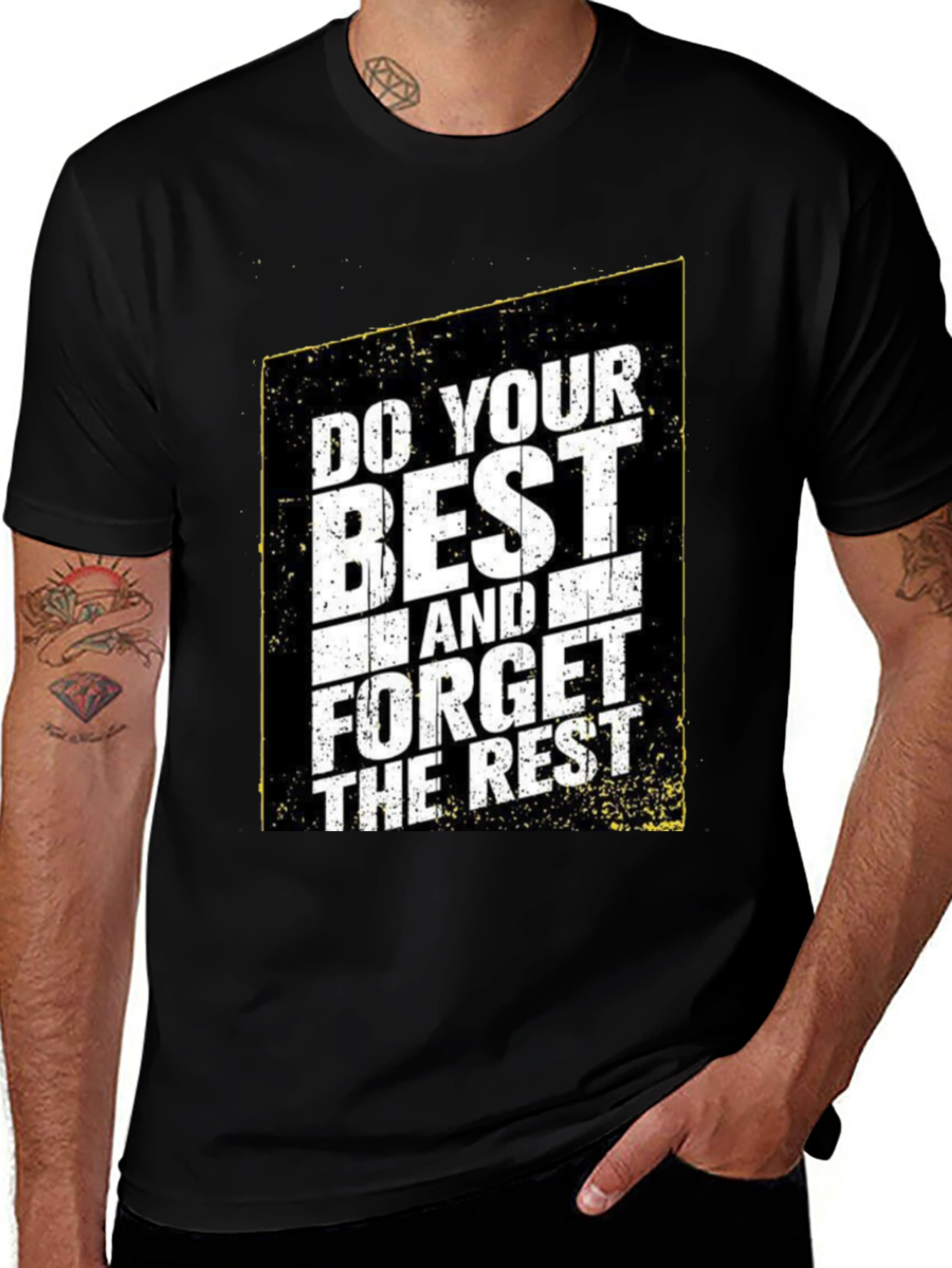 Variant 19 of Do Your Best T-Shirt - Motivational Graphic Tee