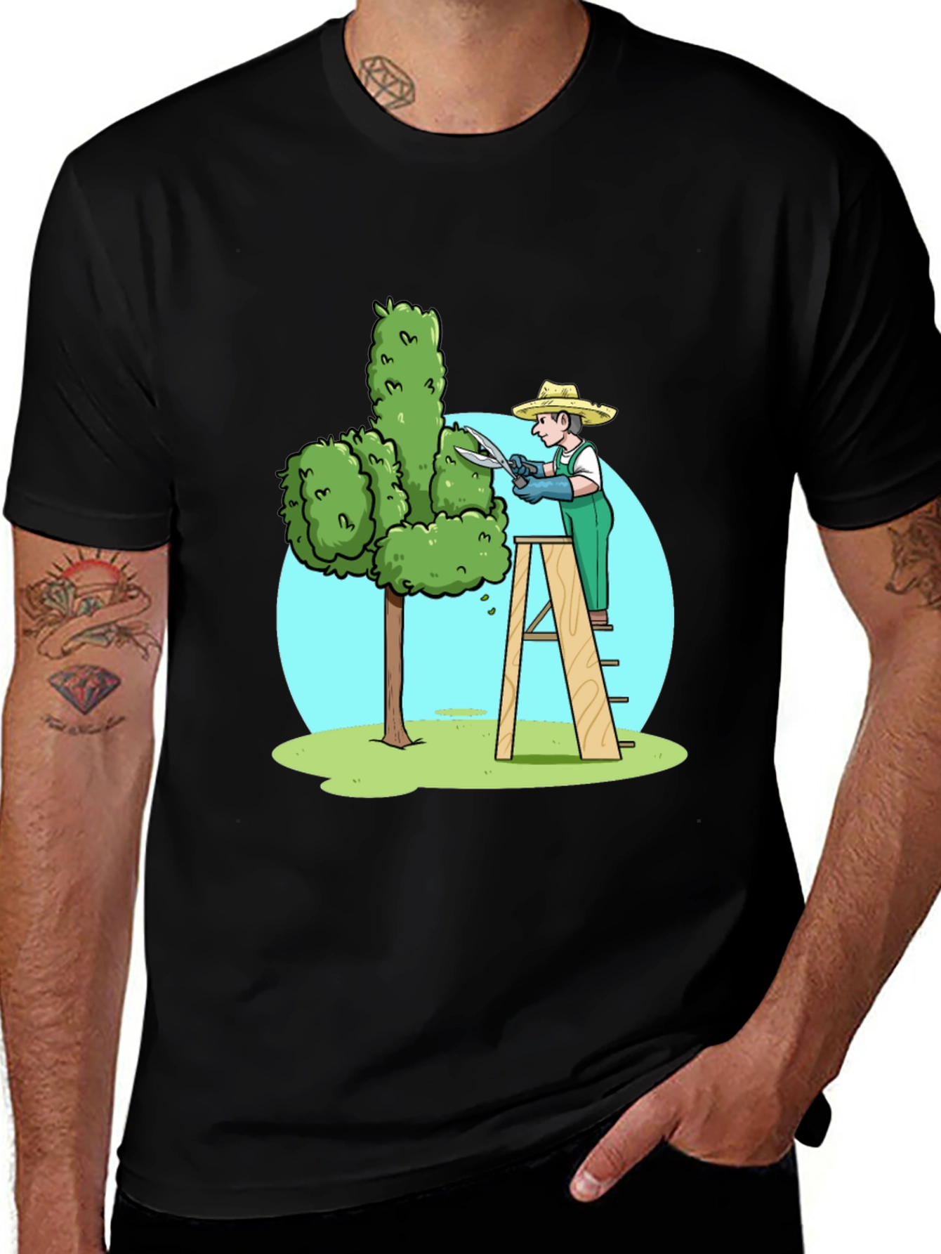 Variant 16 of Funny Garden Humor T-Shirt