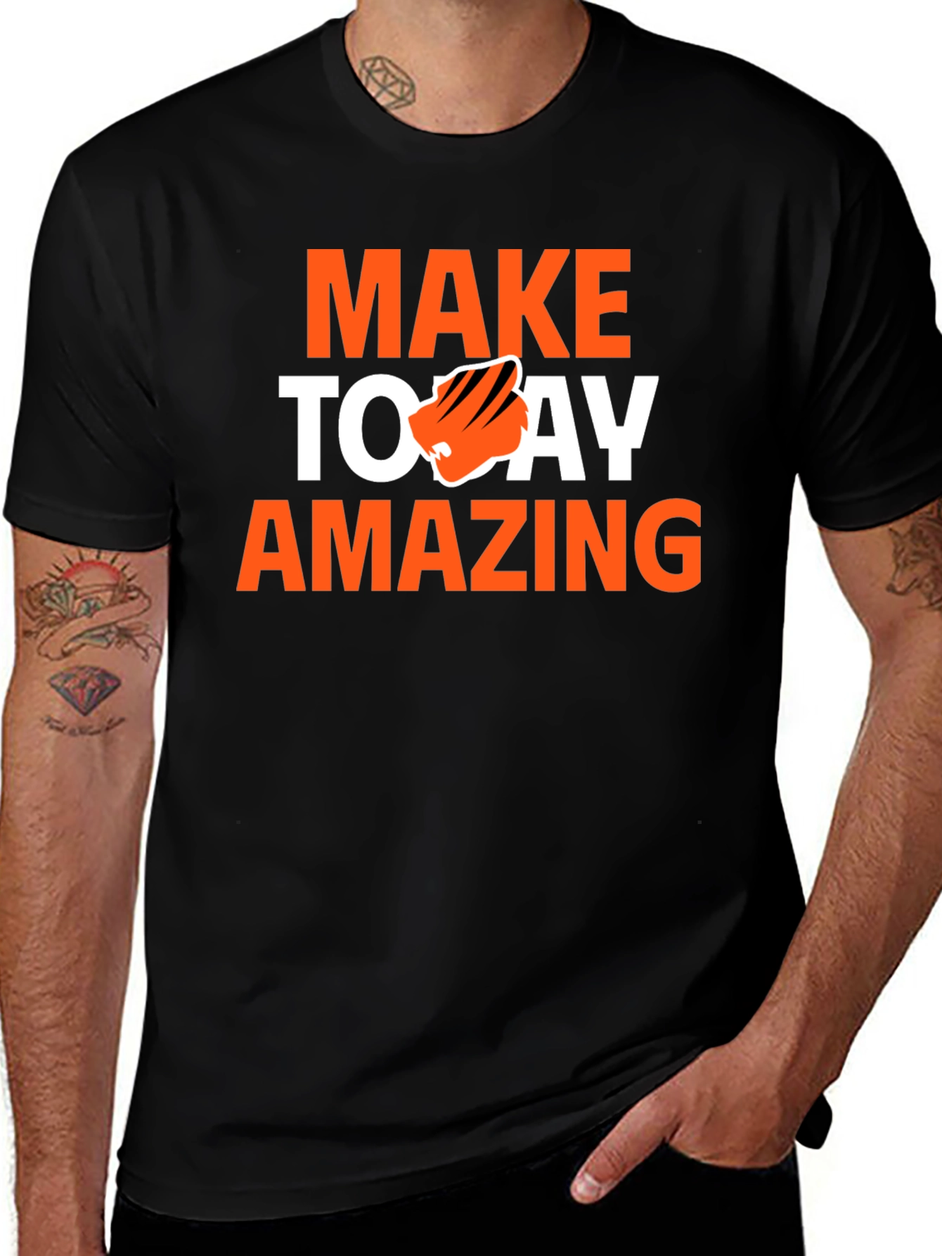 Variant 5 of Make Today Amazing Graphic Tee