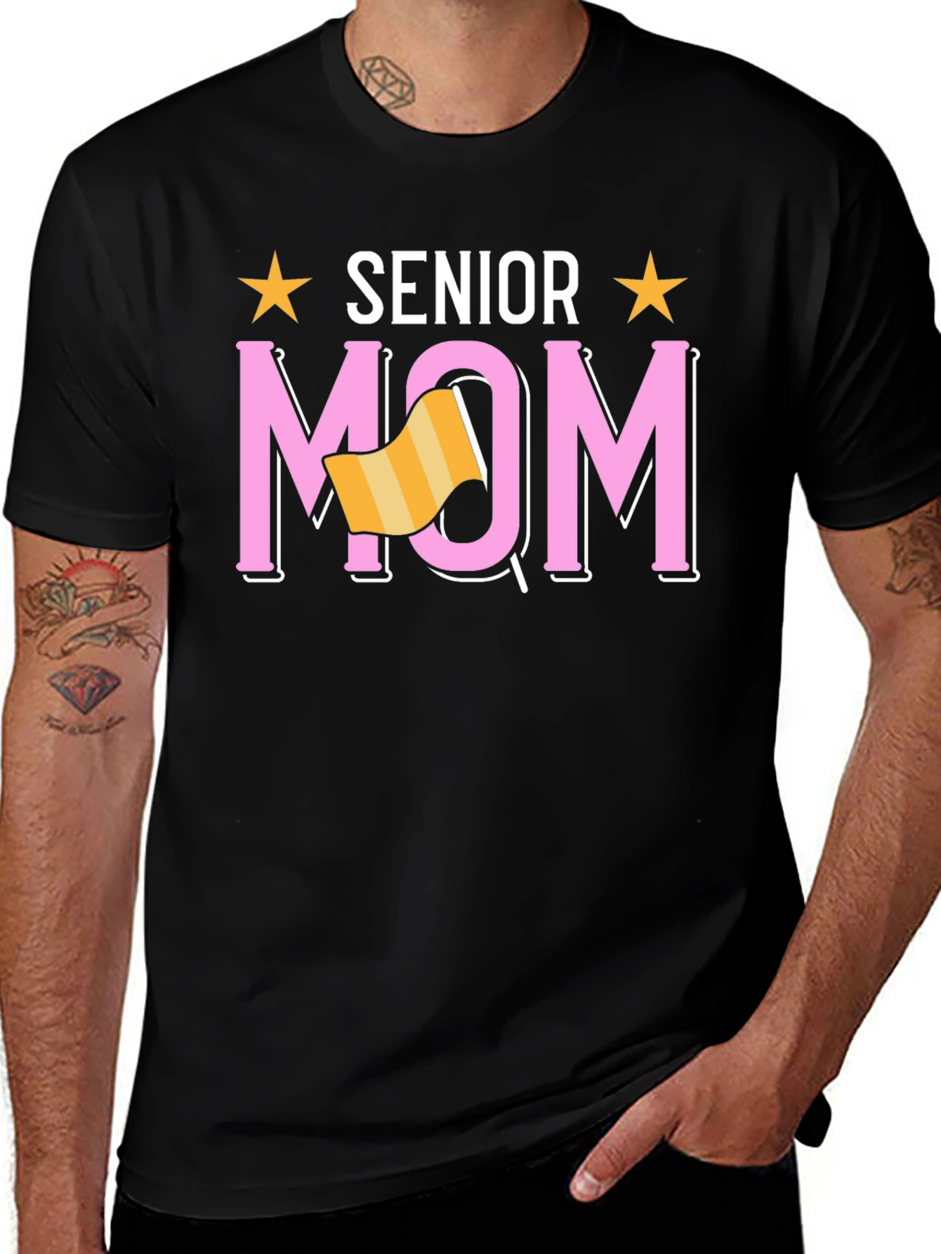 Senior Mom T-Shirt - Graduation Pride
