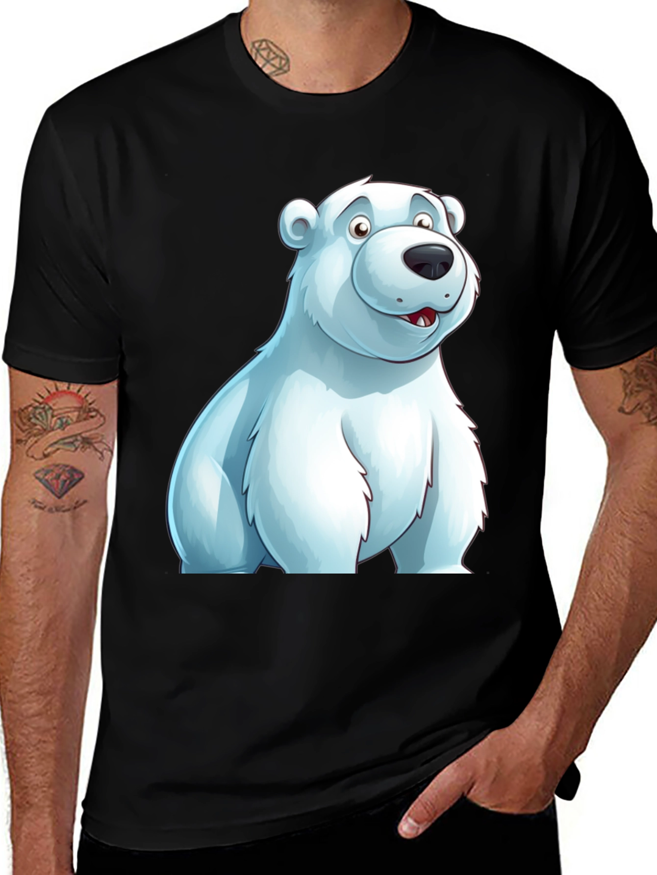 Variant 28 of Polar Bear Graphic T-Shirt