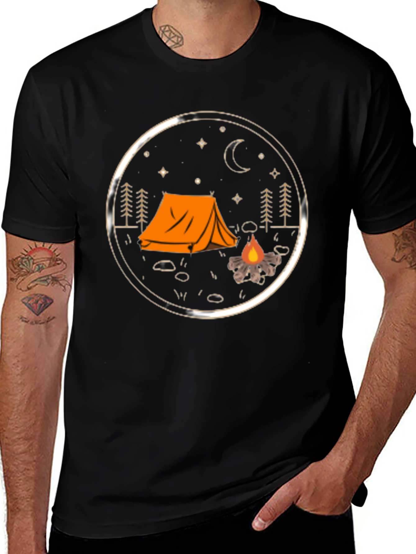 Variant 16 of Camping Adventure Graphic Tee
