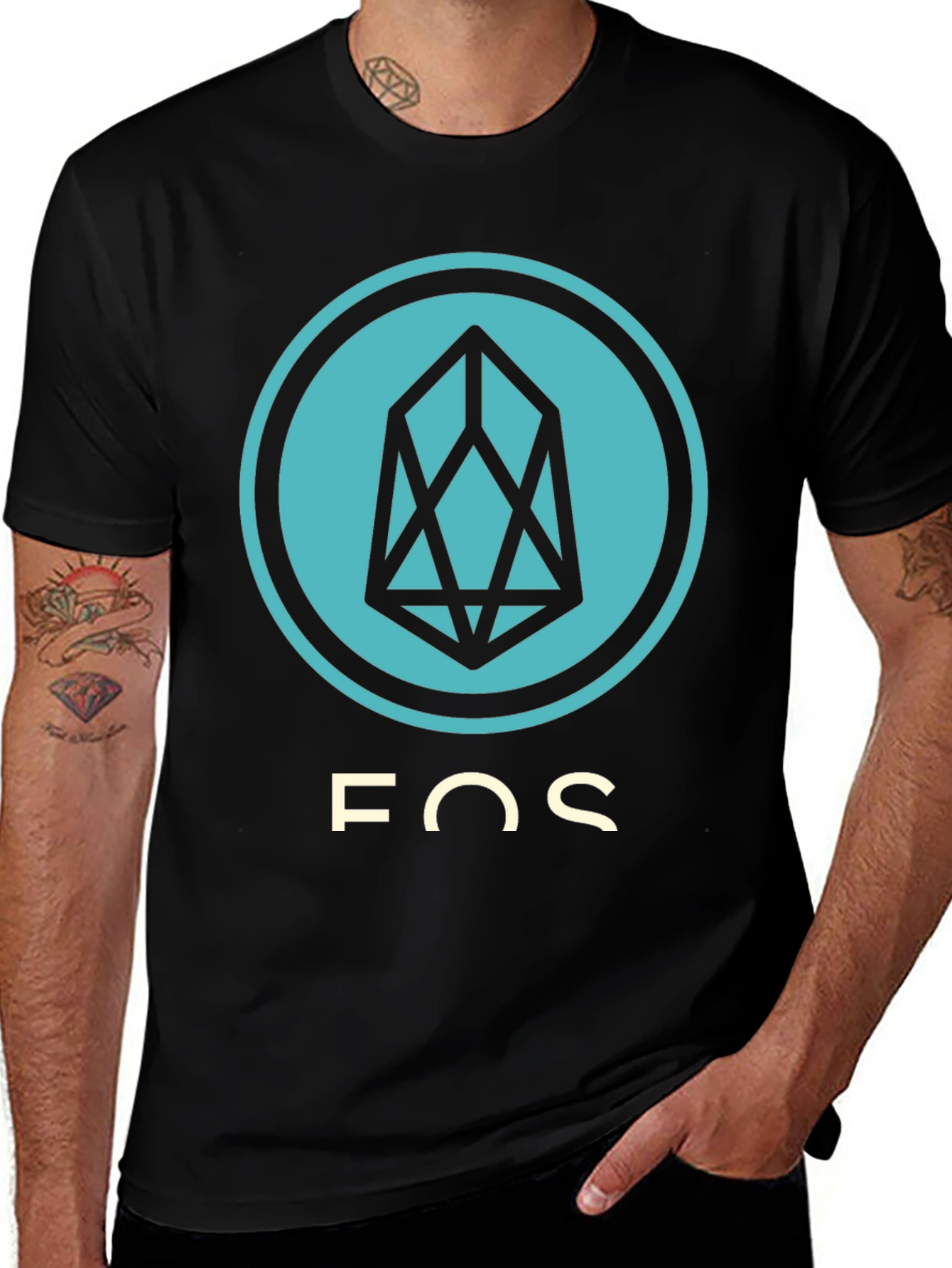 EOS Cryptocurrency T-Shirt - Stylish Crypto Tee
