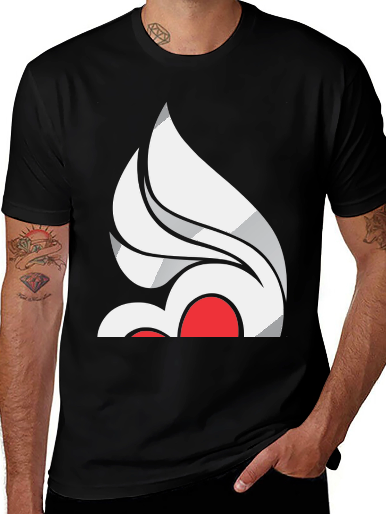 Variant 17 of Bold Graphic Print T-Shirt