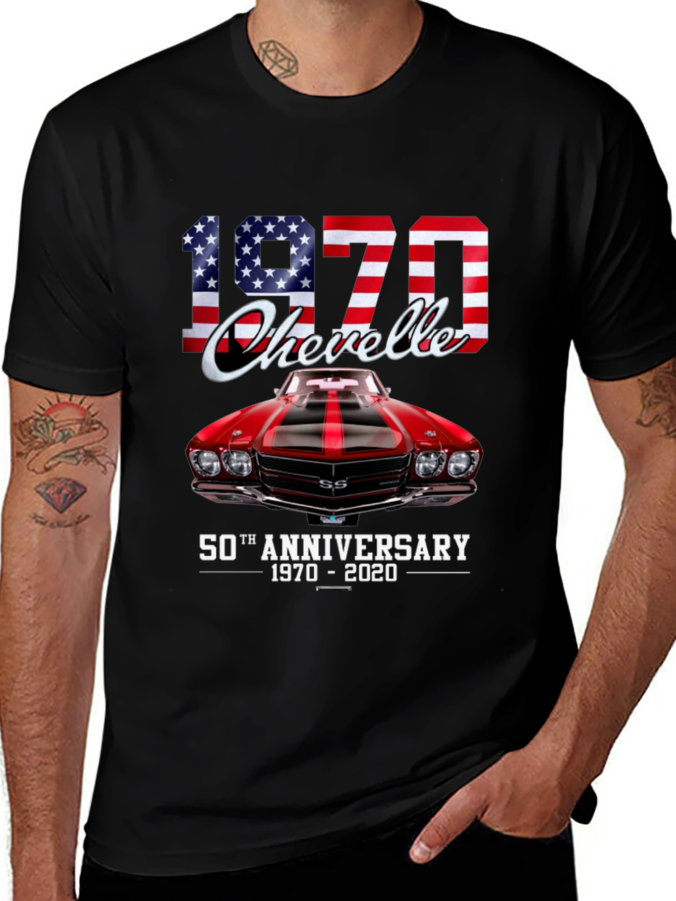1970 Chevelle 50th Anniversary Graphic T-Shirt
