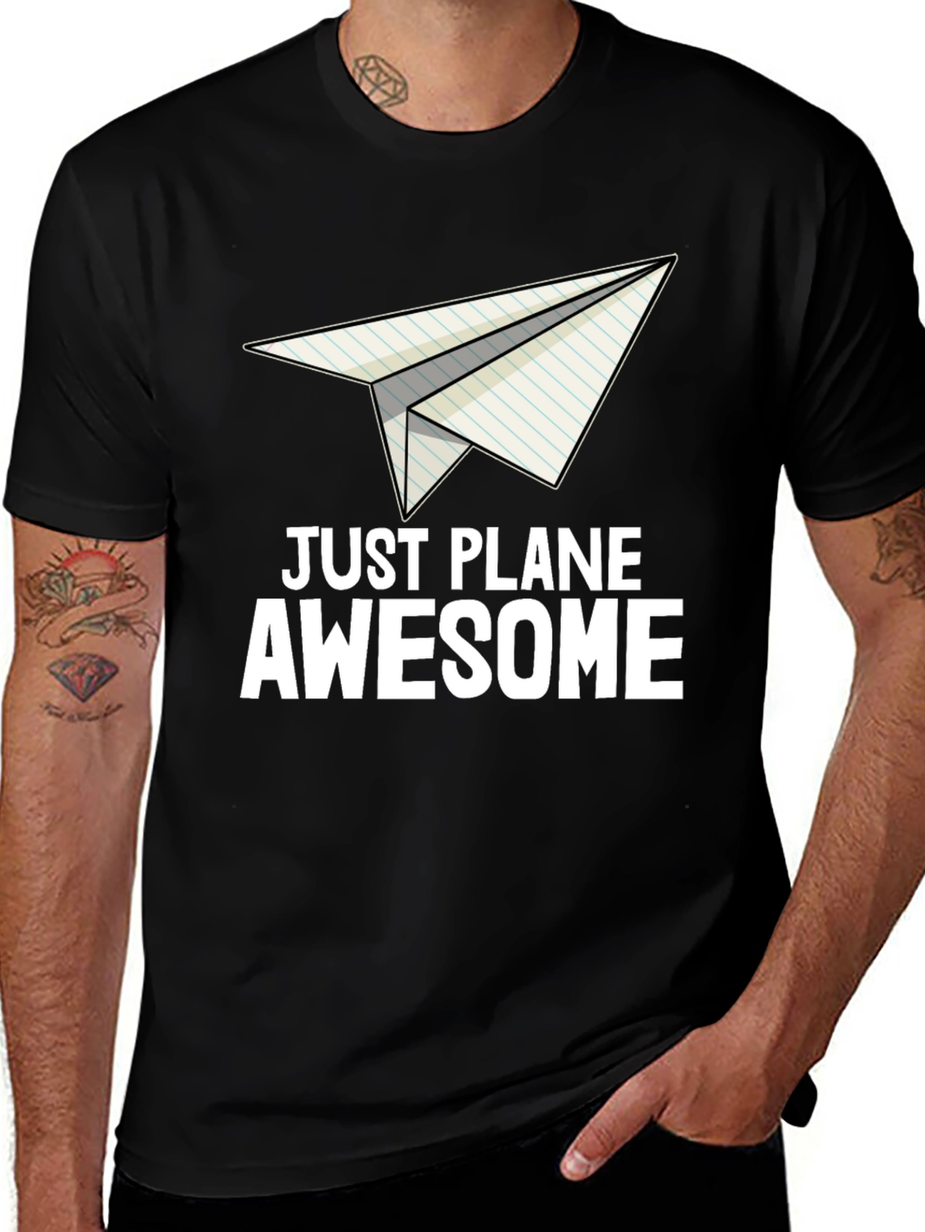 Variant 22 of Just Plane Awesome Graphic T-Shirt