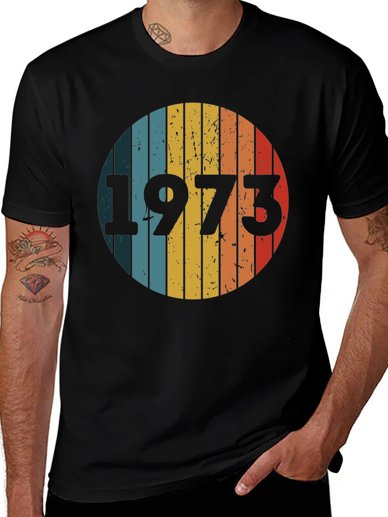 Variant 28 of Vintage 1973 Graphic T-Shirt - Retro Birthday Gift