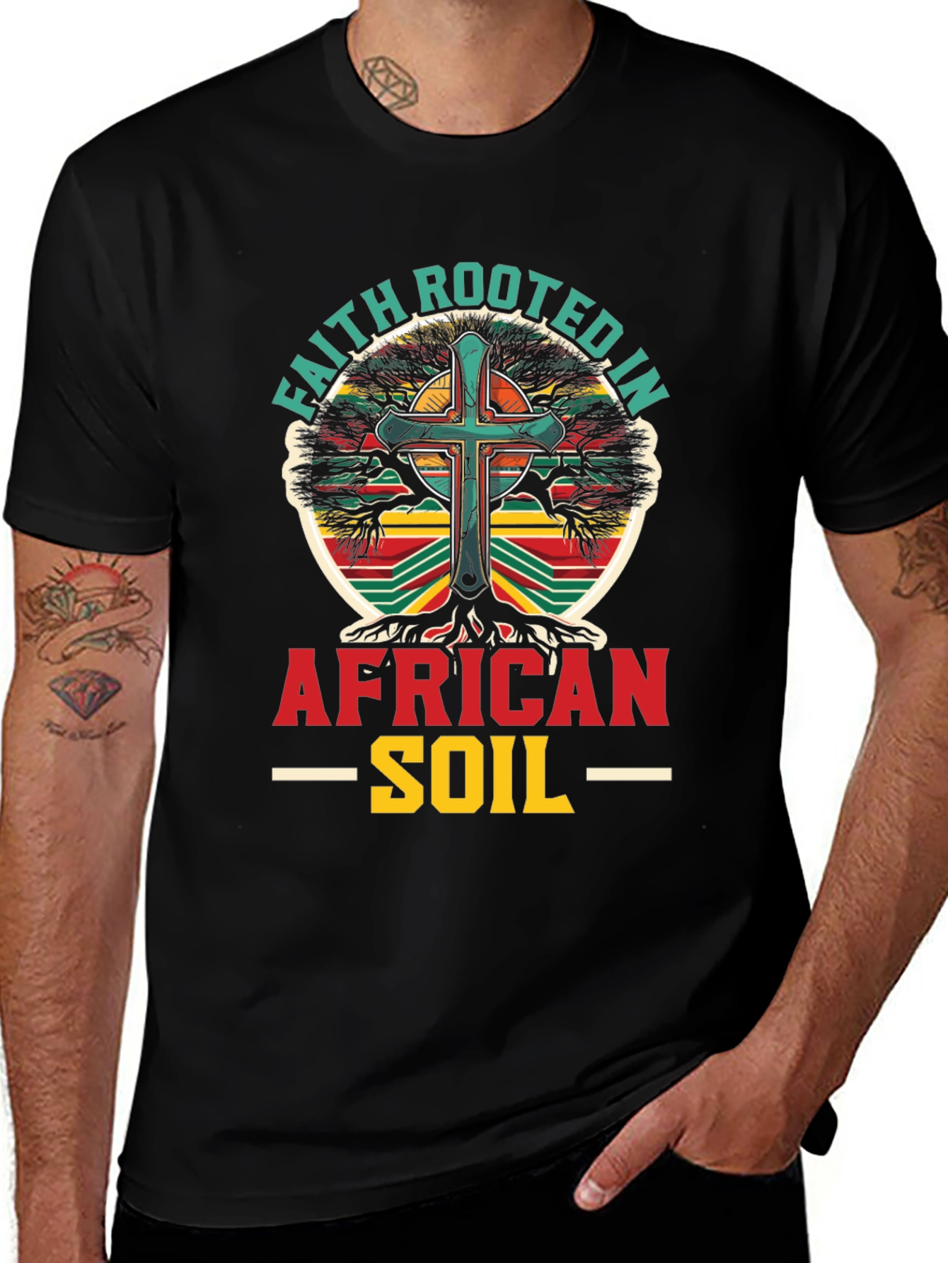 Faith Rooted in African Soil T-Shirt