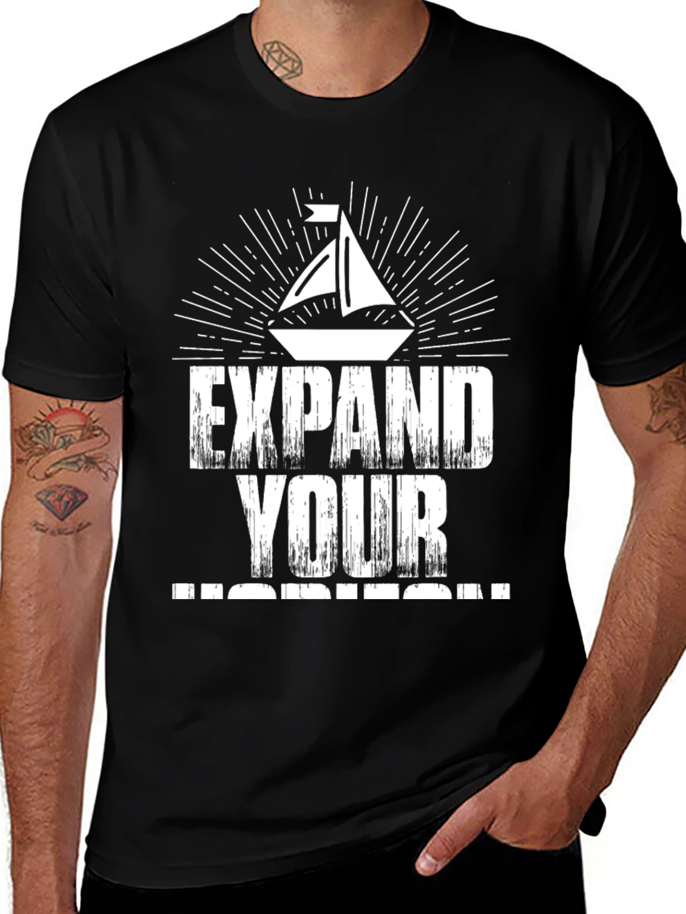 Variant 5 of Expand Your Horizon T-Shirt