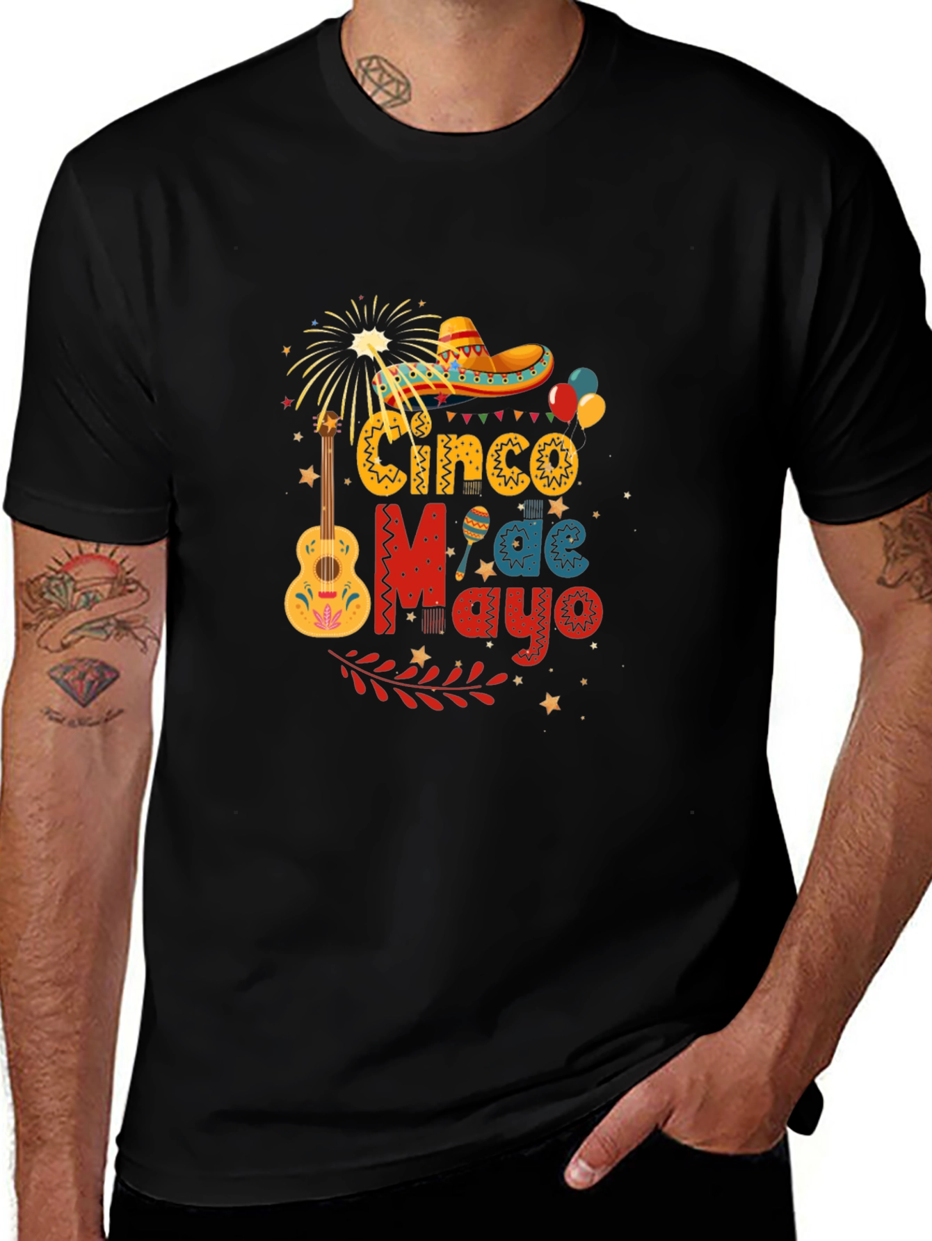 Variant 8 of Cinco De Mayo Graphic Tee - Fiesta Ready