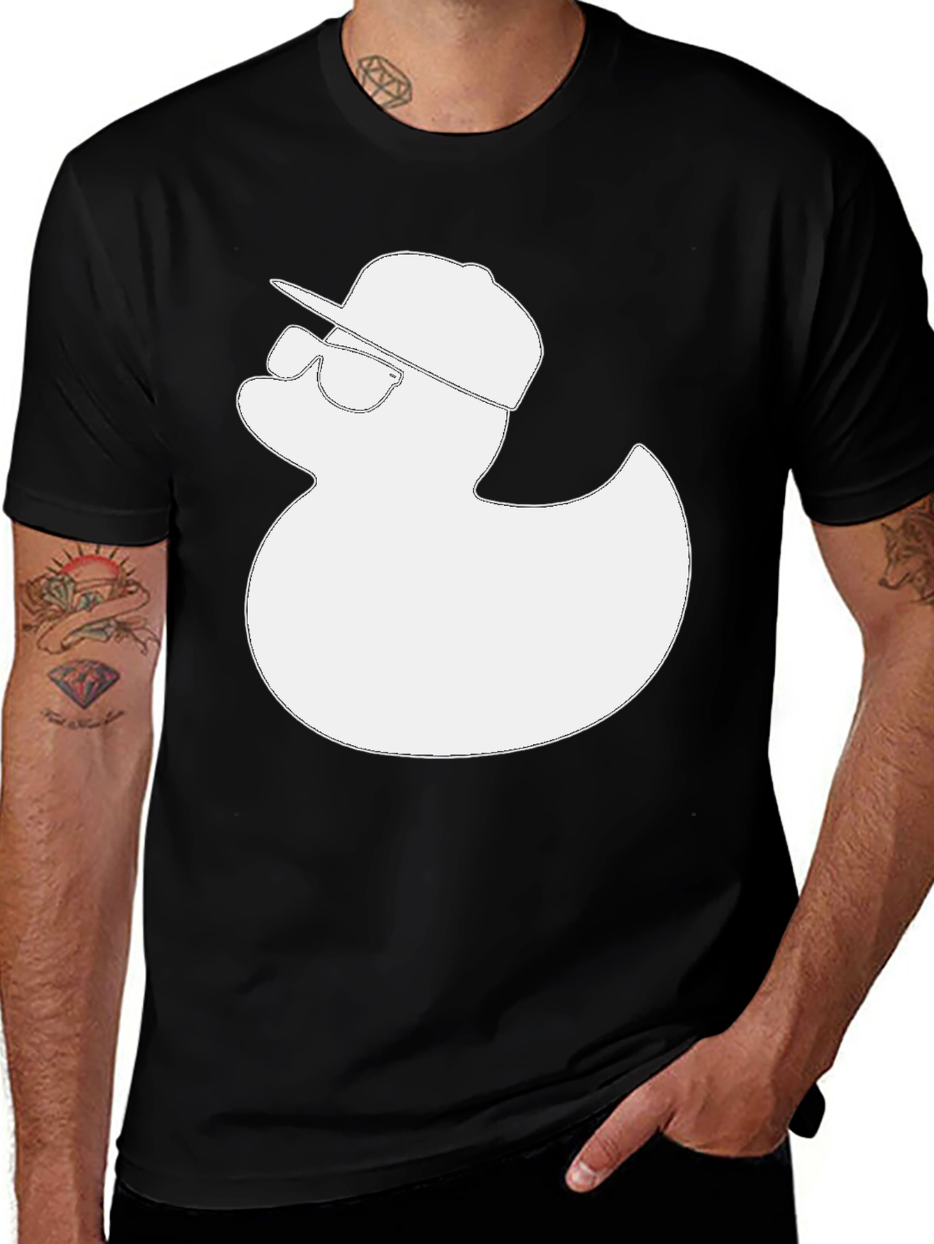 Variant 21 of Cool Duck Graphic T-Shirt