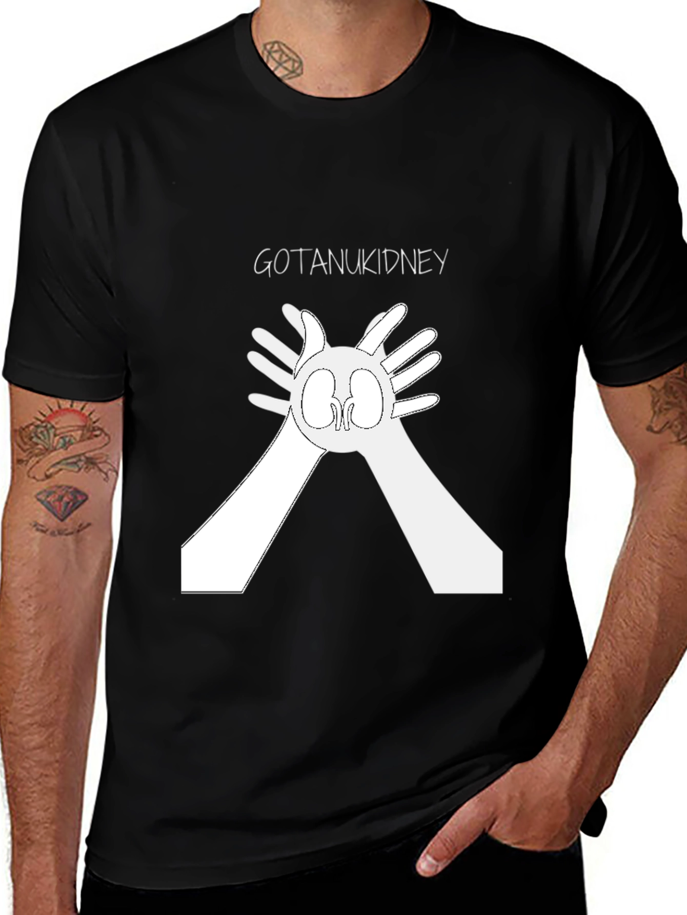 Variant 26 of Got An Ukidney T-Shirt Black