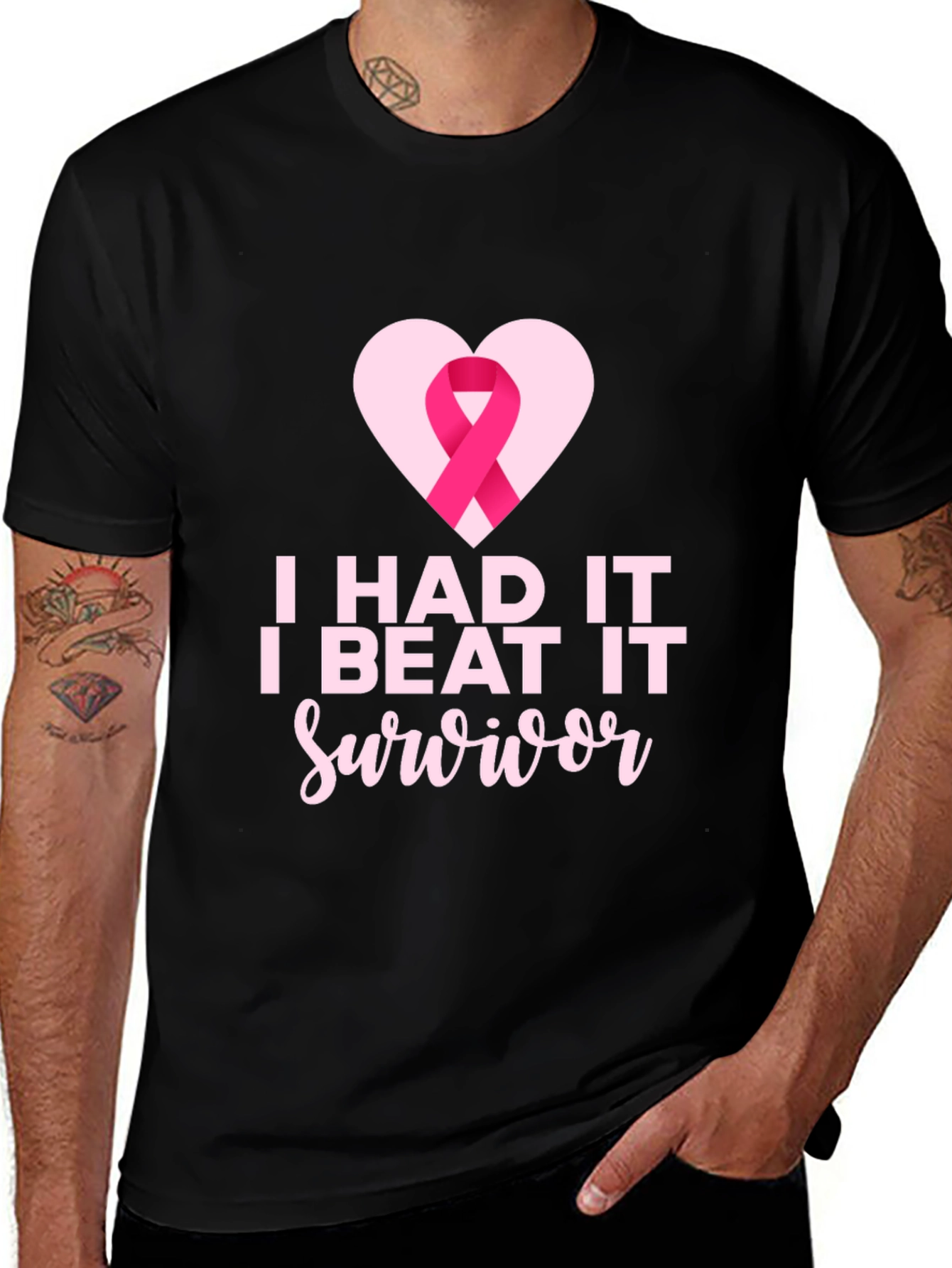 Variant 11 of Breast Cancer Survivor T-Shirt