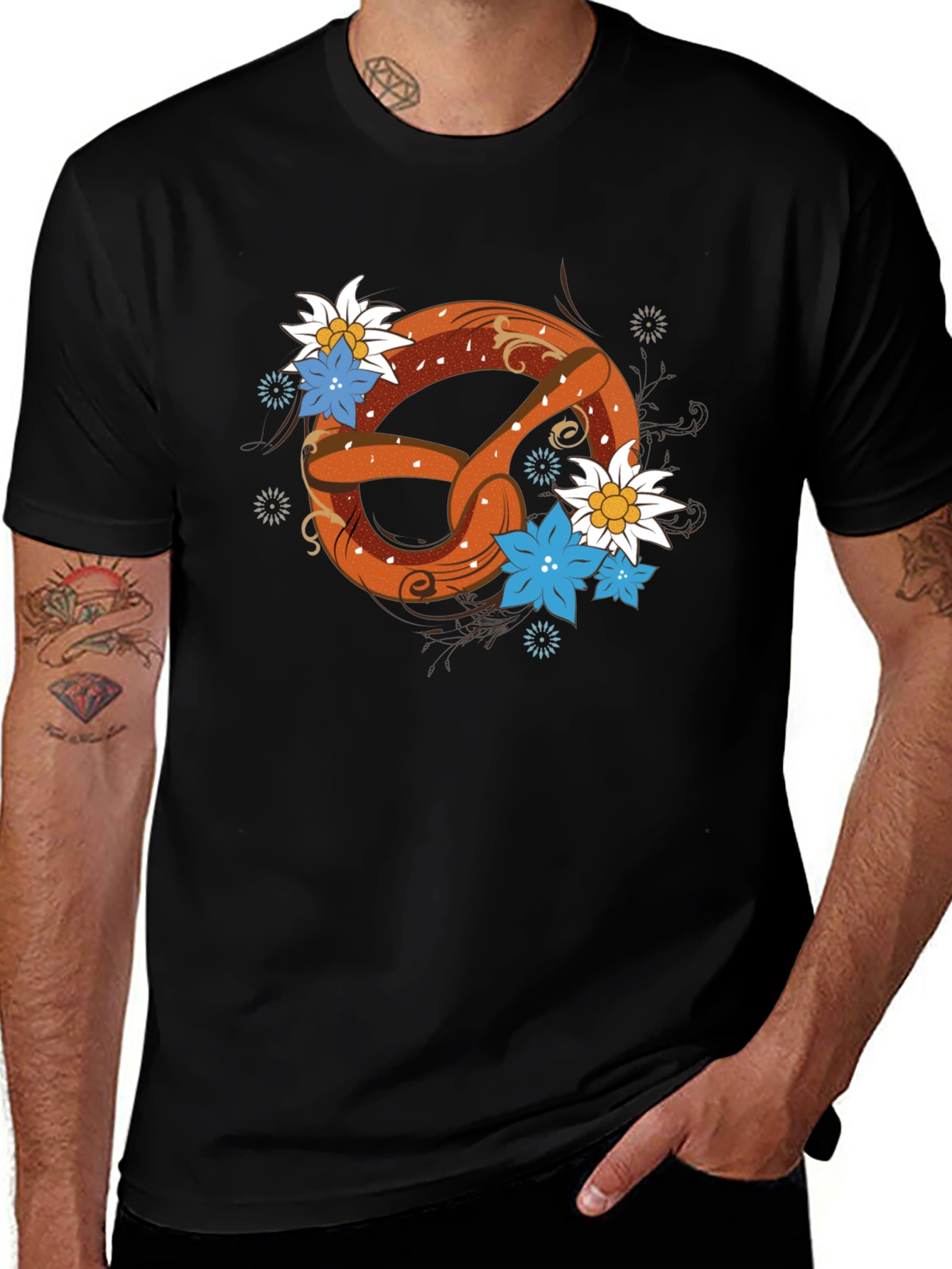 Variant 24 of Pretzel Graphic T-Shirt - Oktoberfest Ready!