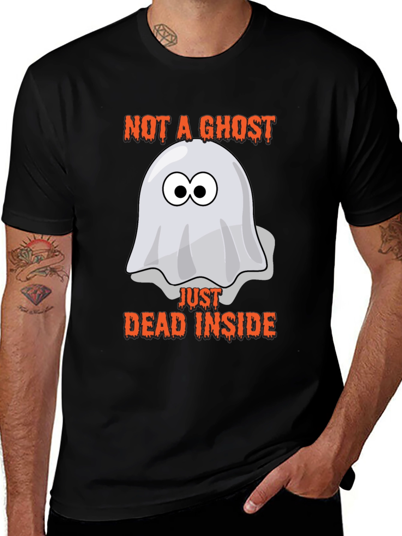 Variant 23 of Not A Ghost, Just Dead Inside T-Shirt