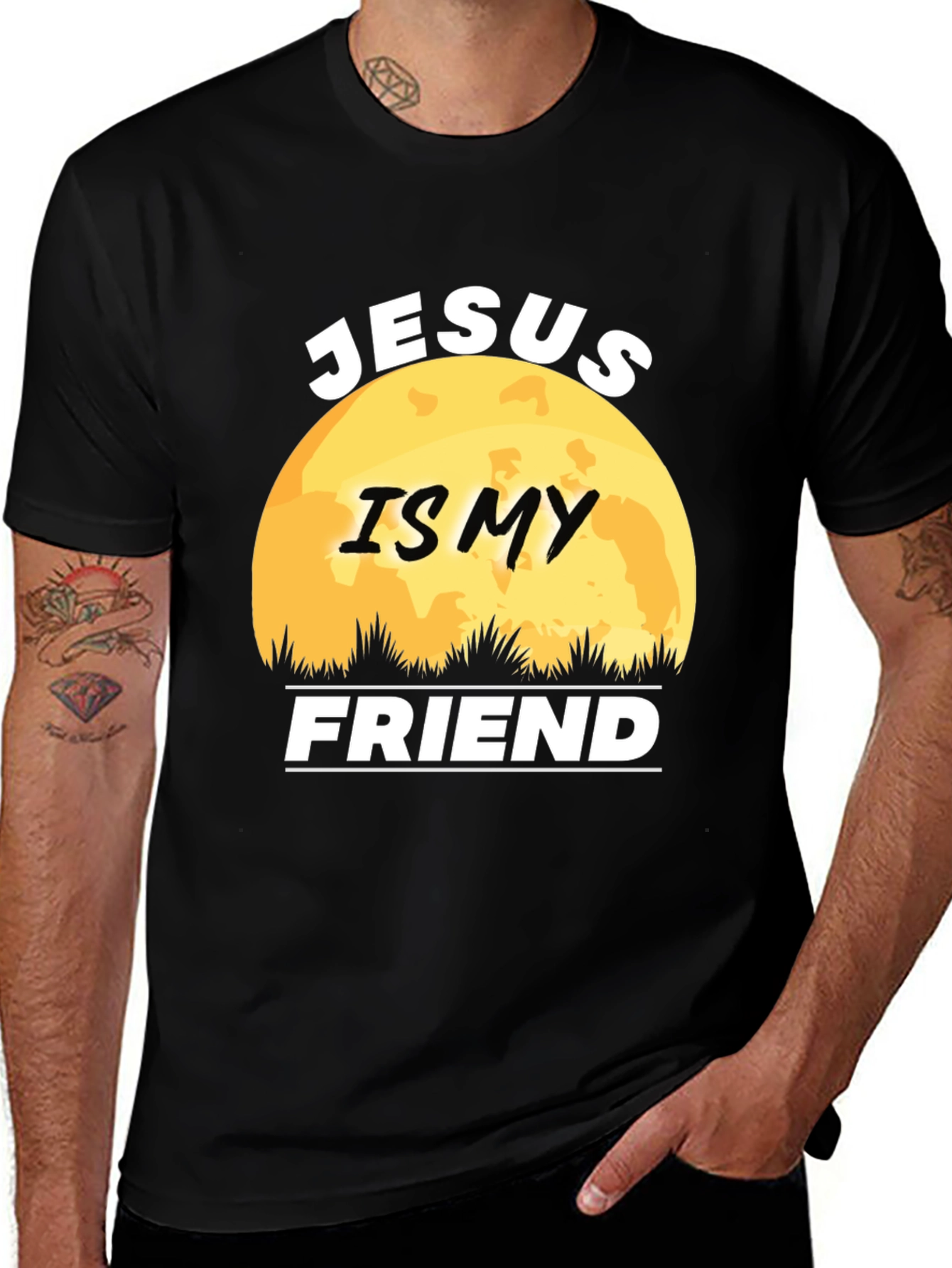 Jesus Is My Friend Graphic Tee