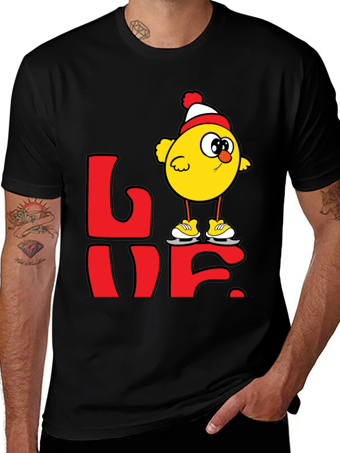 Variant 10 of Love Winter Chick T-Shirt