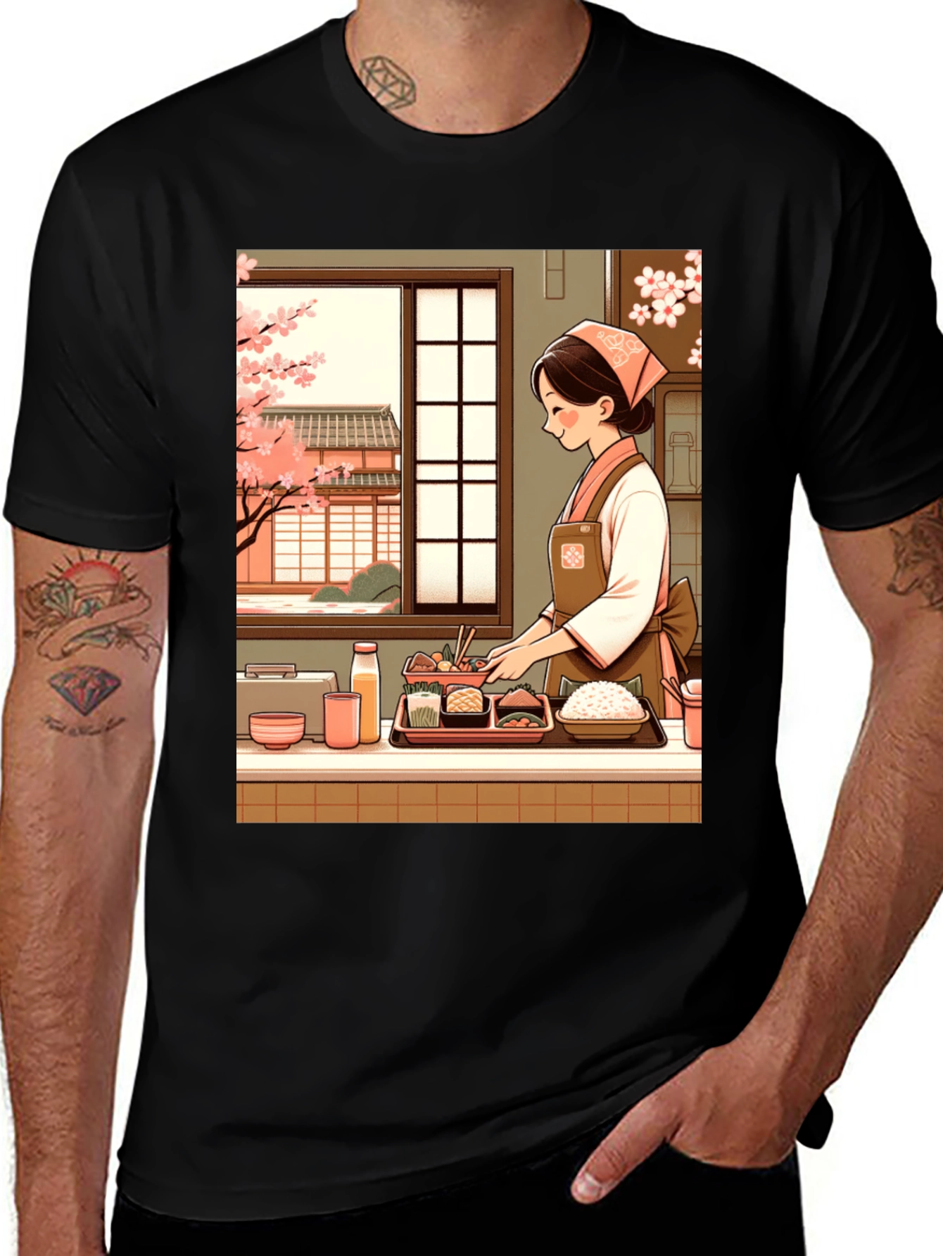 Variant 30 of Japanese Bento Box T-Shirt