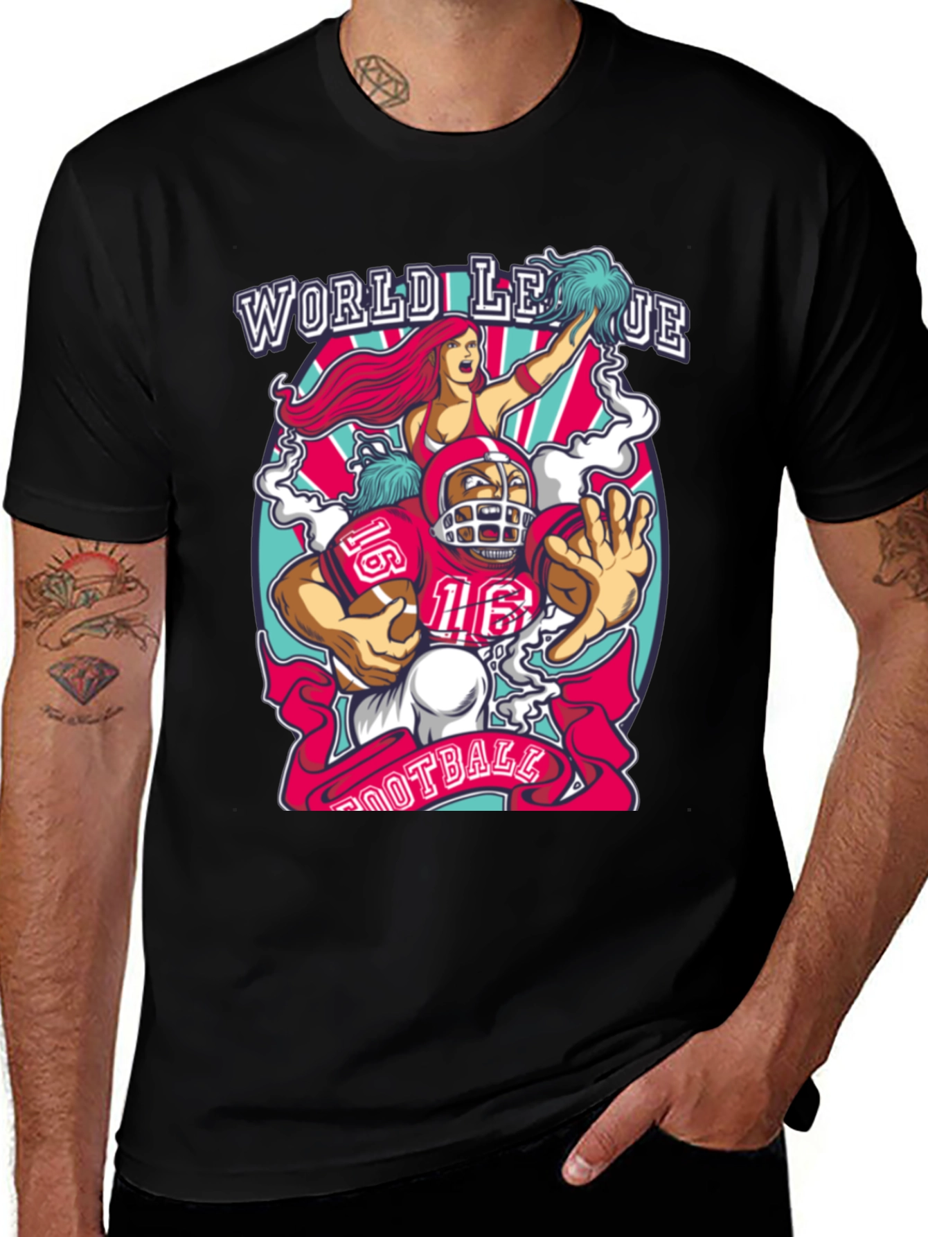 Variant 17 of World League Football Graphic Tee