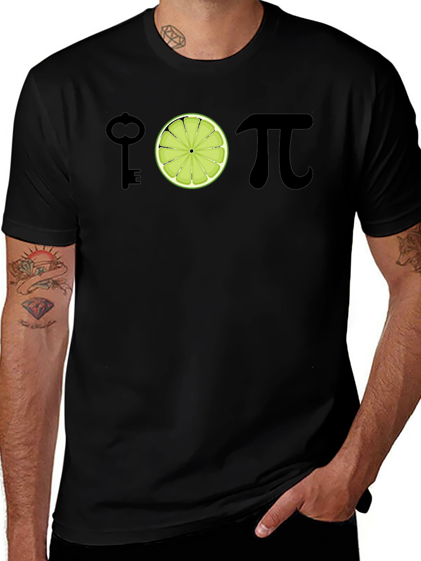 Variant 13 of I Key Lime Pi Funny T-Shirt Math Humor