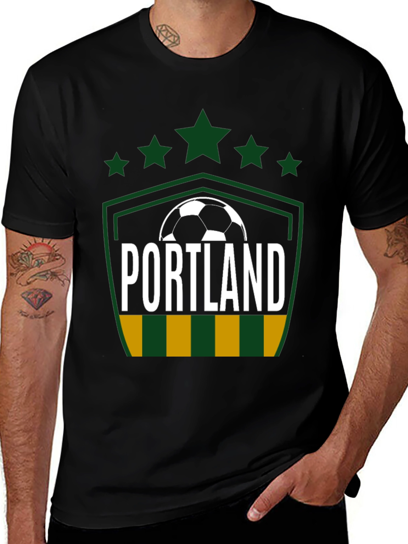 Portland Soccer T-Shirt - City Pride Tee