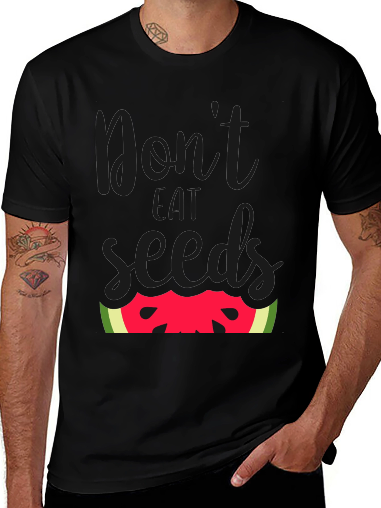 Variant 20 of Don't Eat Seeds T-Shirt