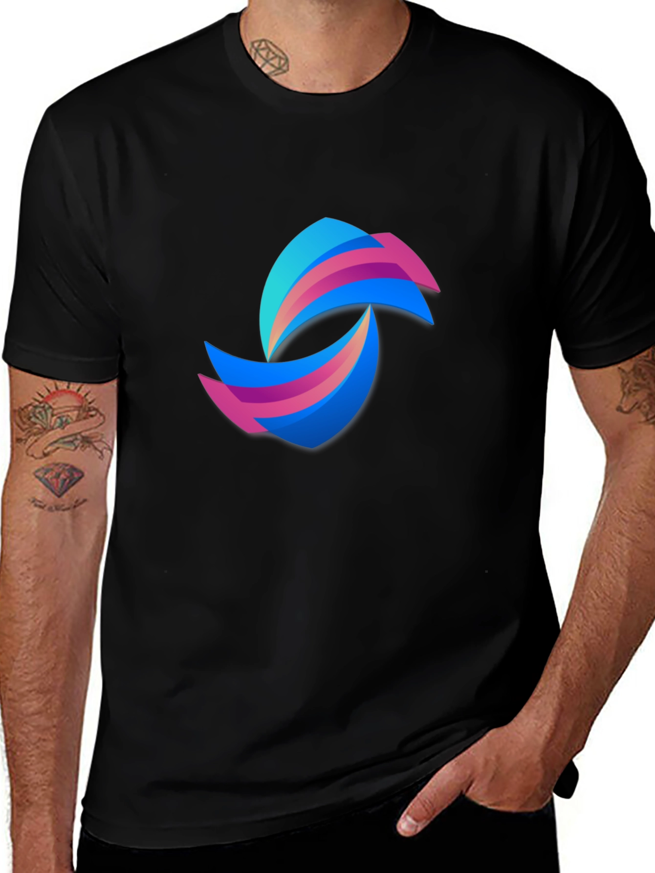 Variant 13 of Modern Graphic Tee - Abstract Design