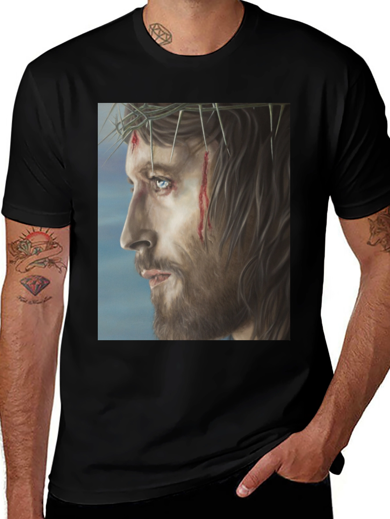 Variant 7 of Jesus Crown of Thorns T-Shirt