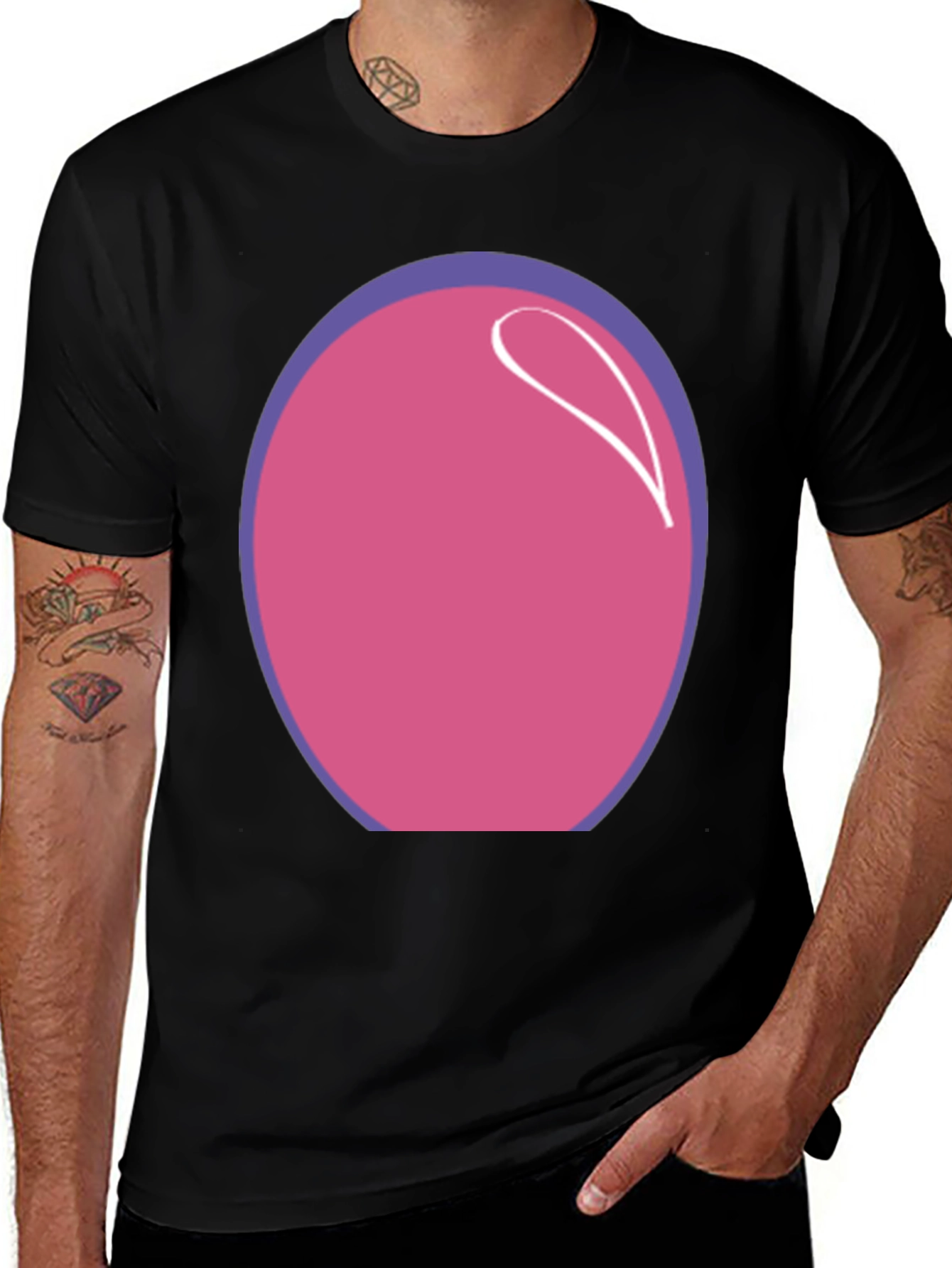 Variant 29 of Pink Easter Egg T-Shirt - Fun Novelty Graphic Tee