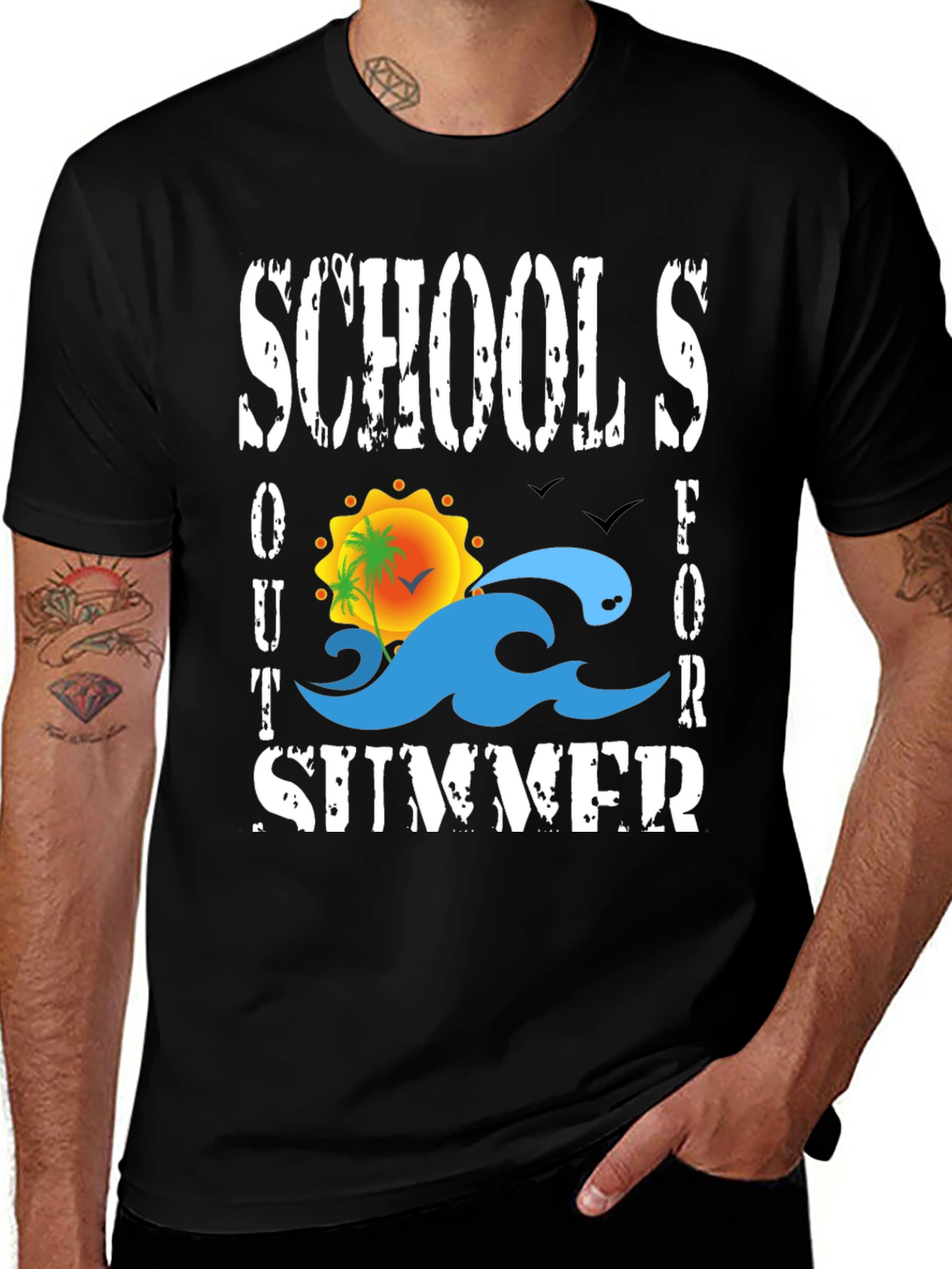 Variant 10 of Schools Out For Summer T-Shirt 