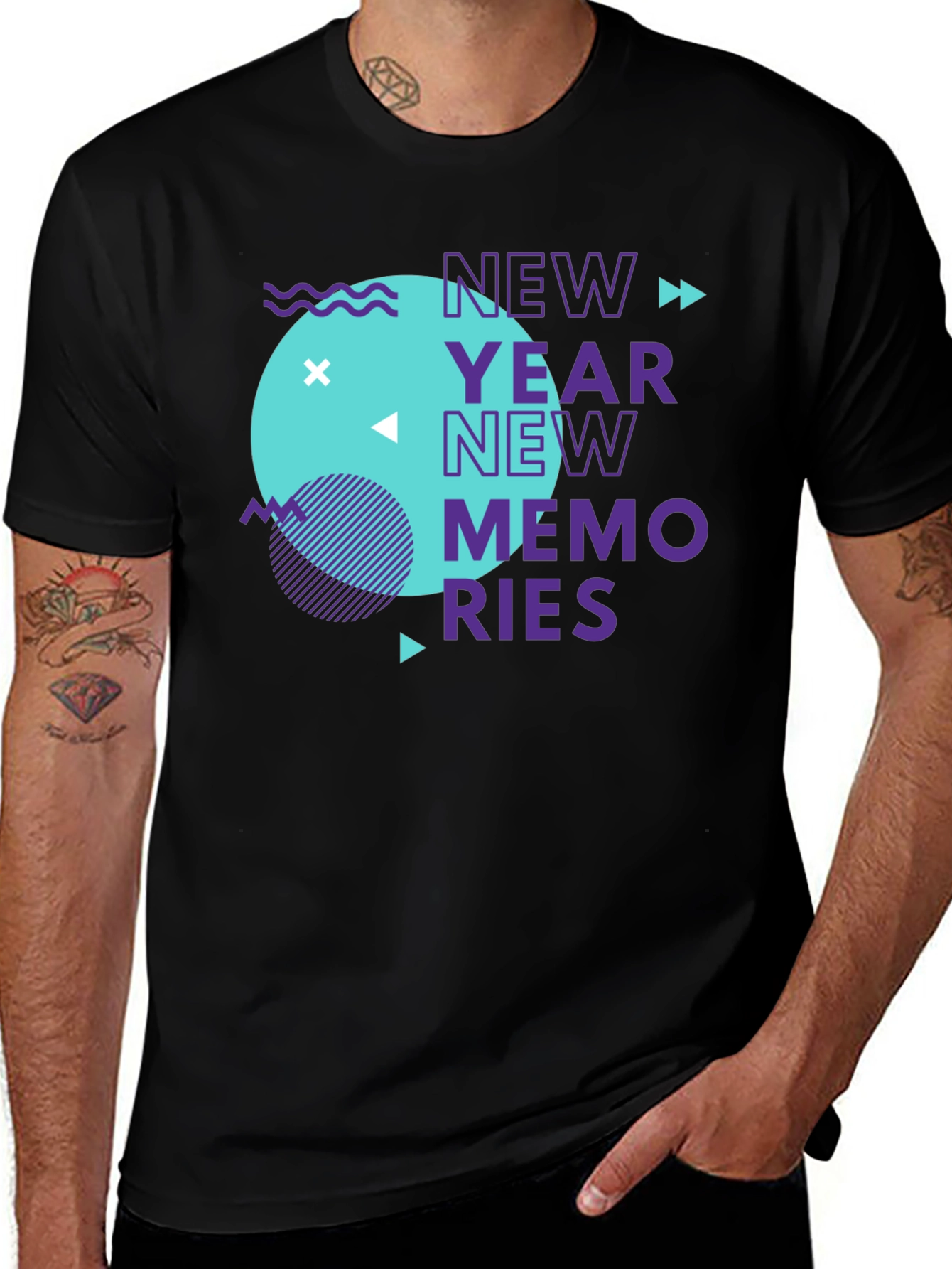 Variant 24 of New Year New Memories Graphic T-Shirt