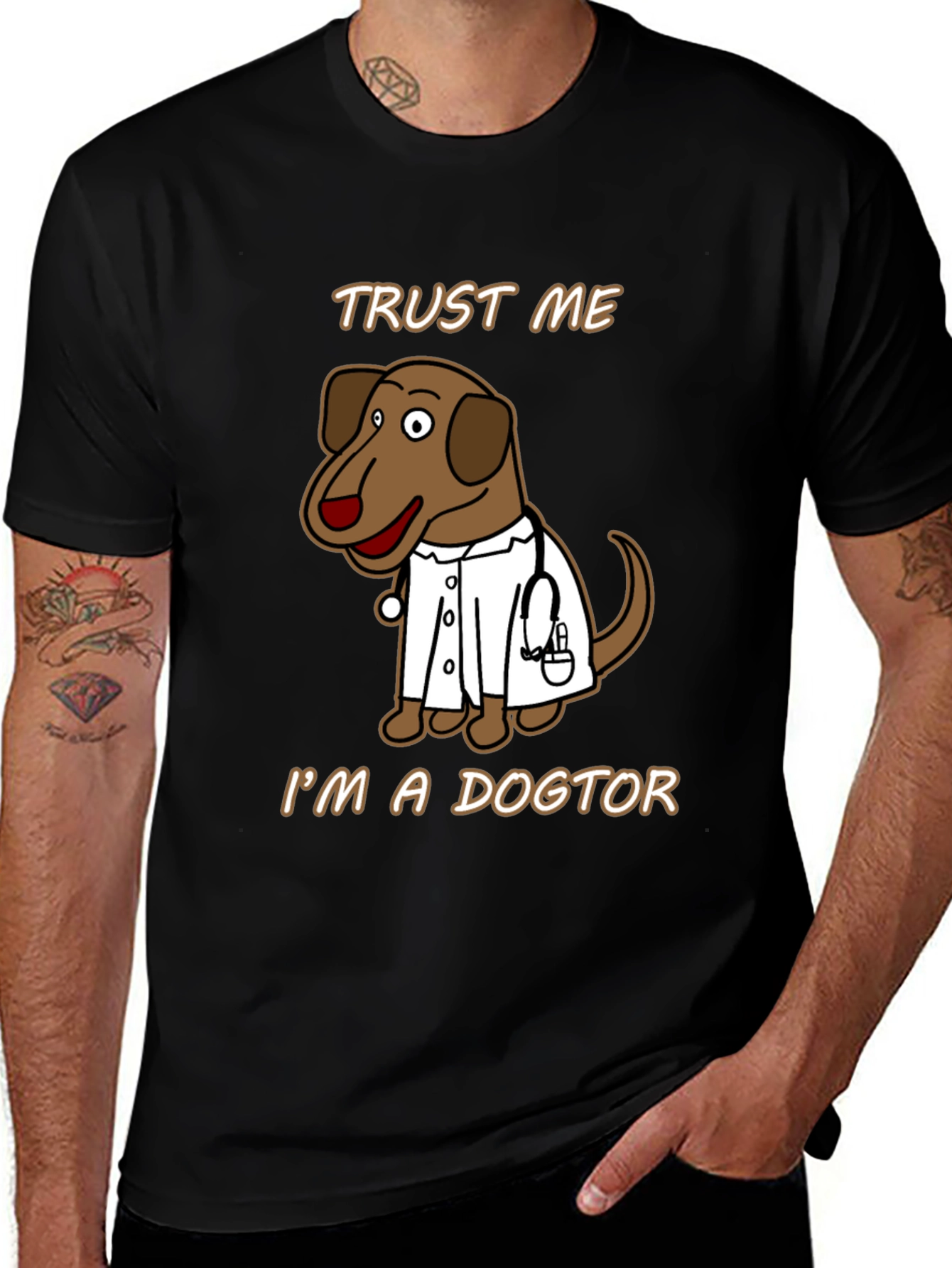 Variant 17 of Trust Me I'm A Dogtor T-Shirt