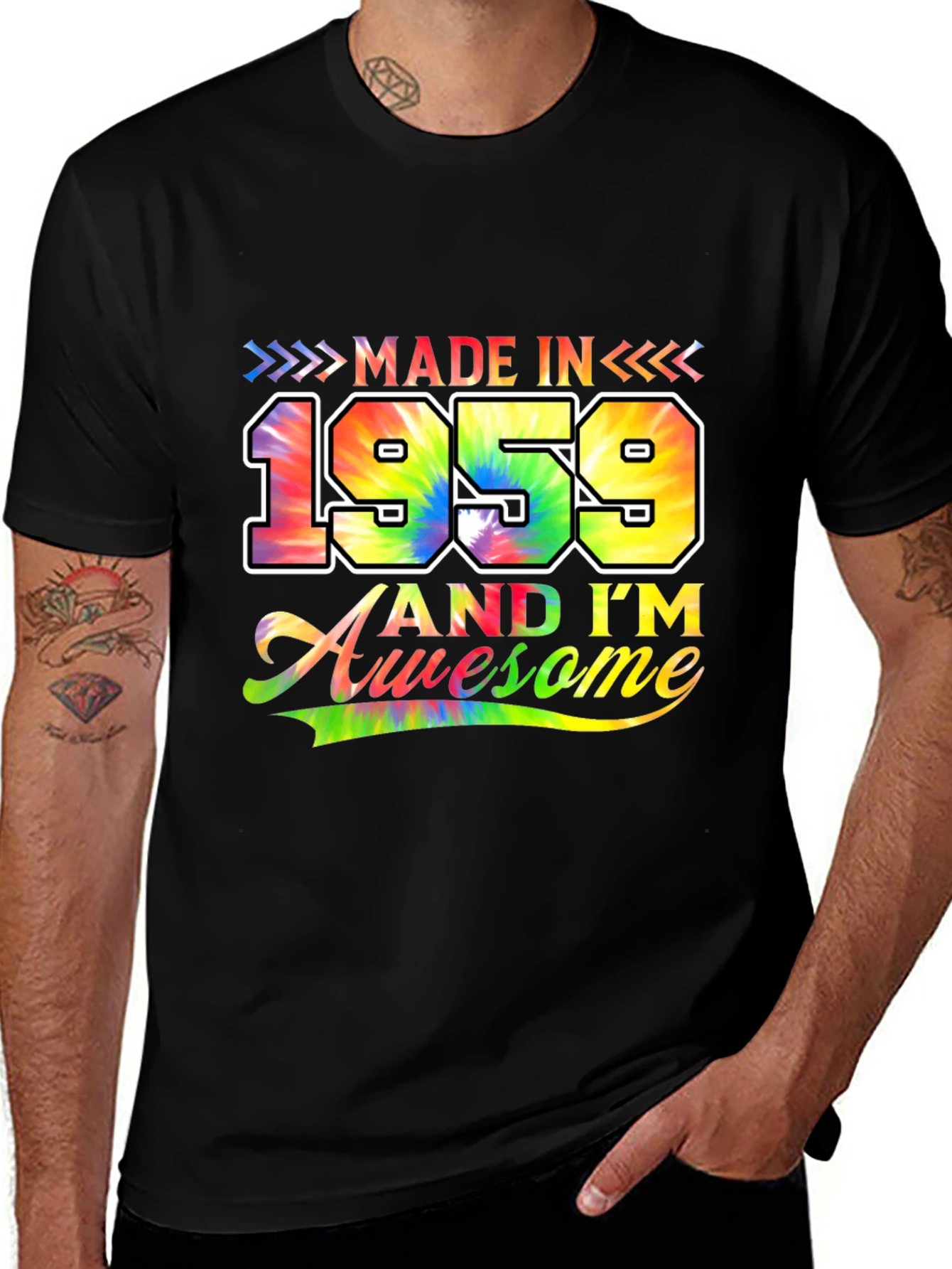 Variant 18 of Made in 1959 T-Shirt - Awesome Birthday Gift!