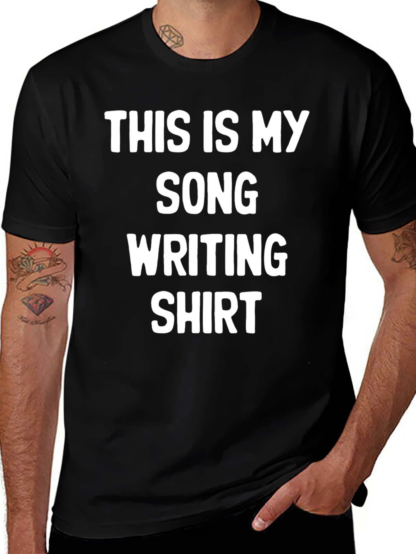 Variant 21 of Songwriting Shirt - My Song Writing Shirt