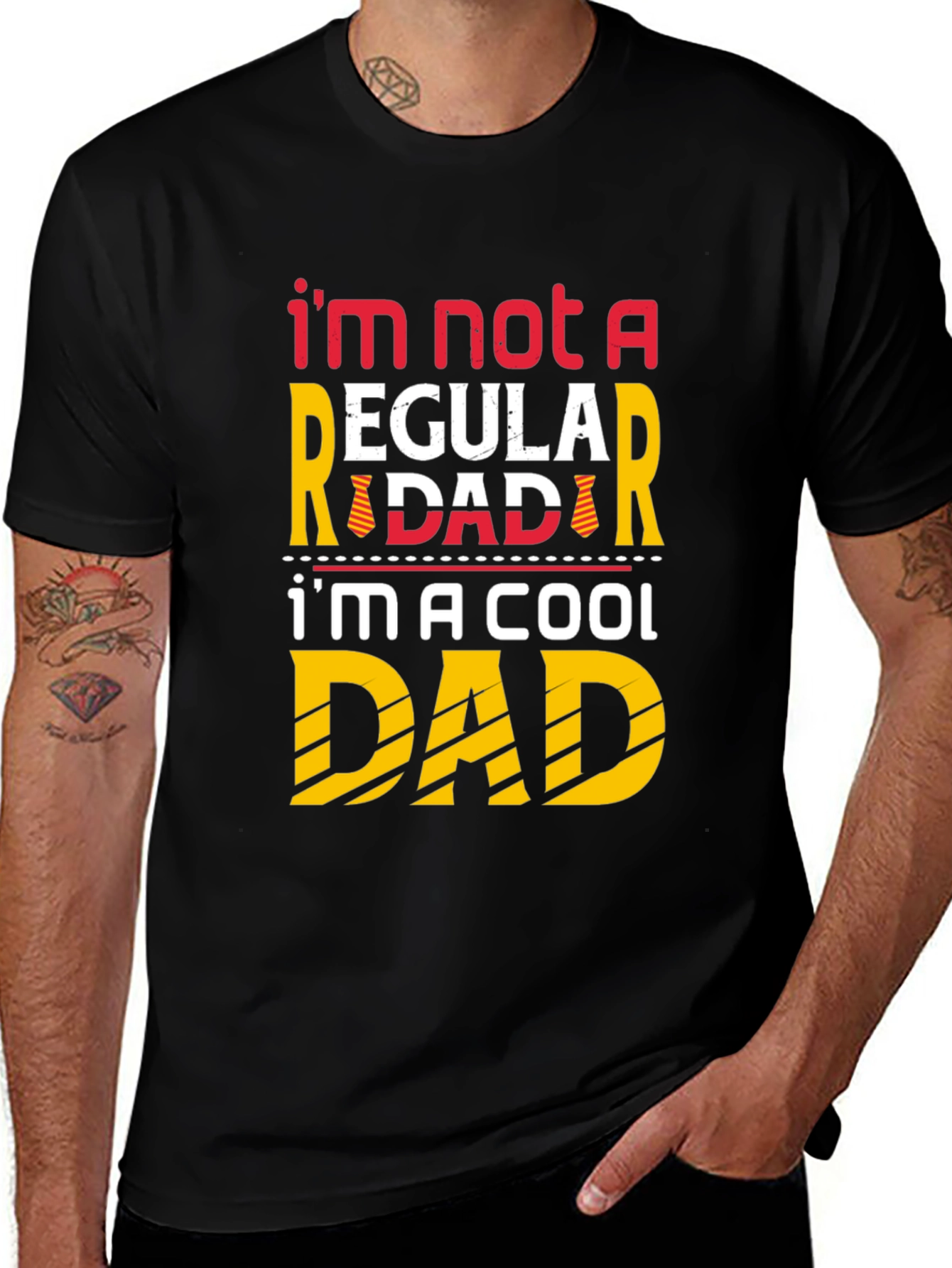 Variant 26 of Cool Dad Graphic Tee - Novelty Father's Day Shirt