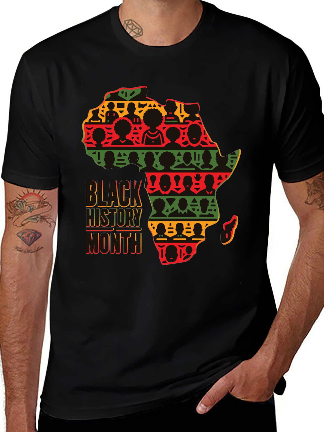 Black History Month Africa T-Shirt
