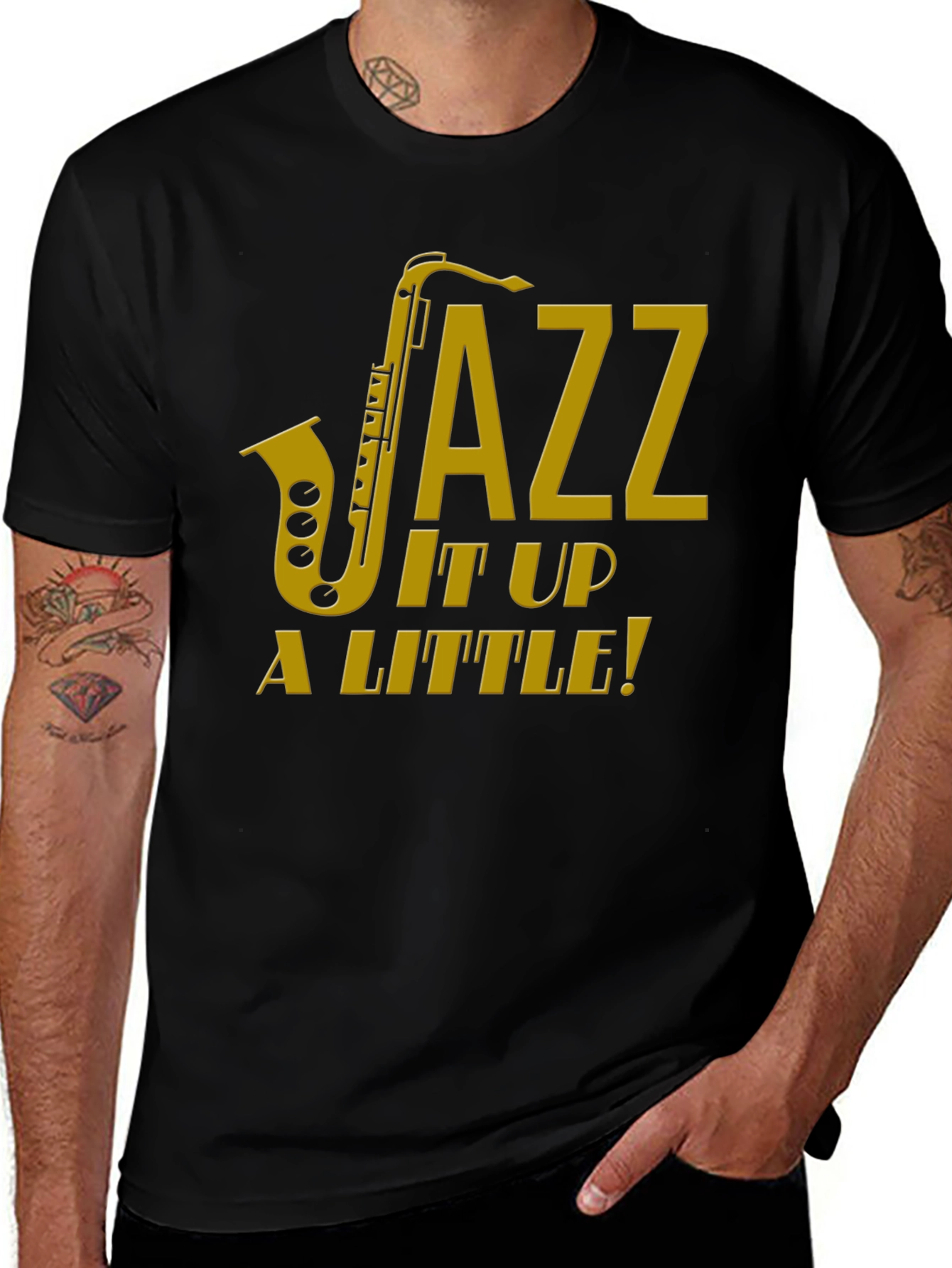 Variant 19 of Jazz It Up a Little! T-Shirt
