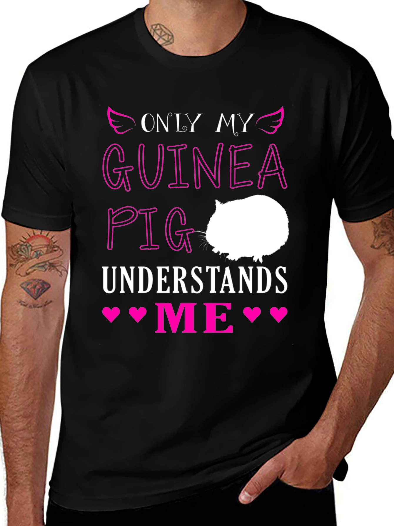Variant 10 of Only My Guinea Pig Understands Me T-Shirt