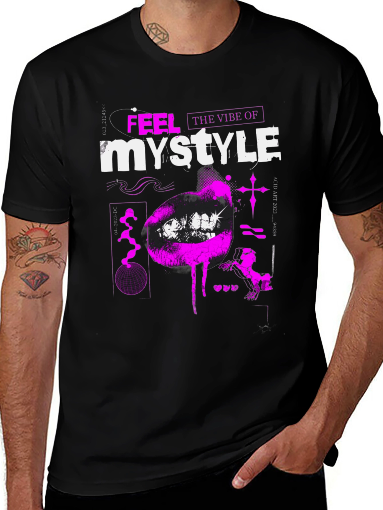Variant 6 of Mystyle Vibe Graphic T-Shirt