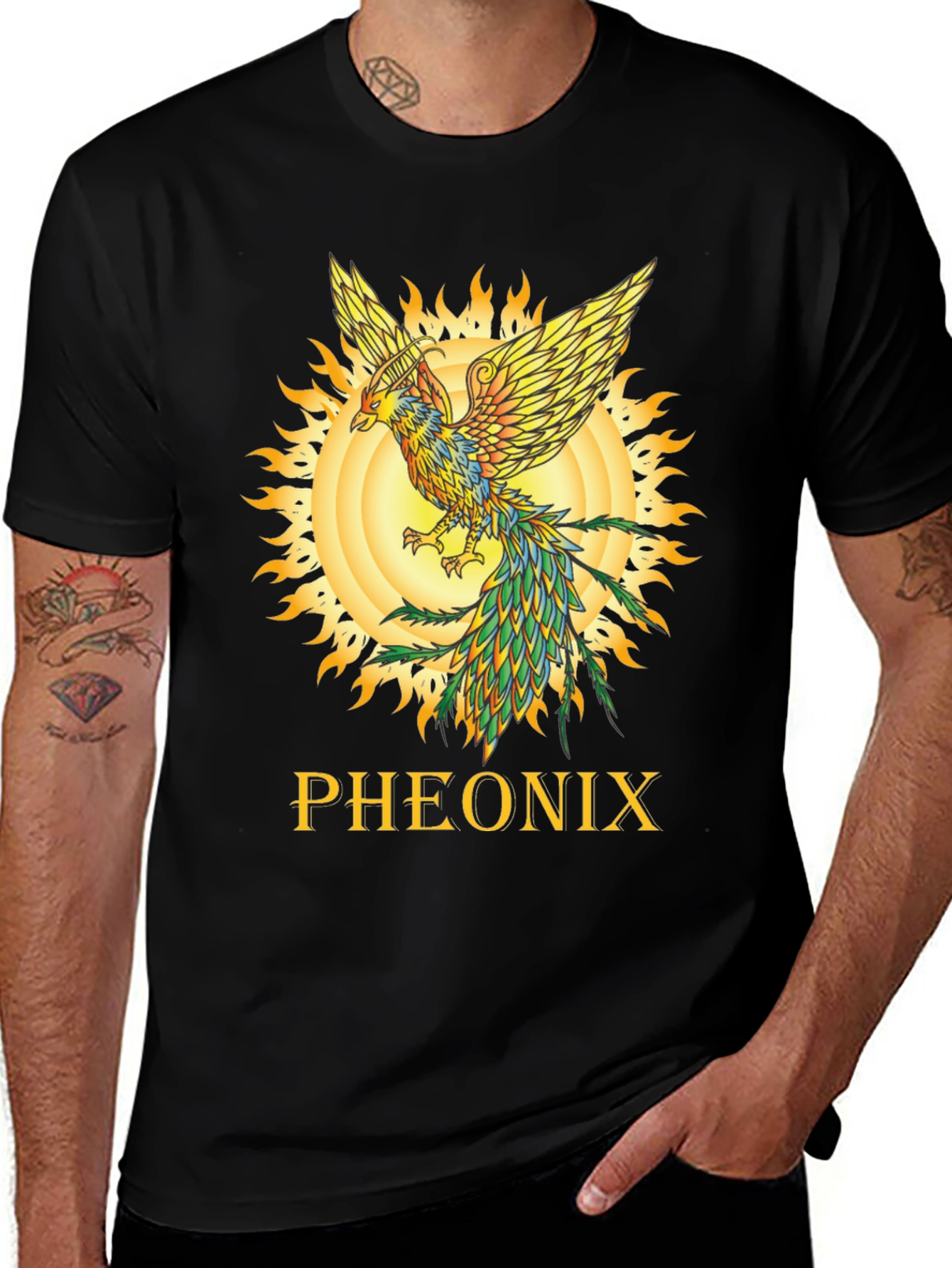 Variant 22 of Phoenix Rising T-Shirt - Bold Graphic Tee