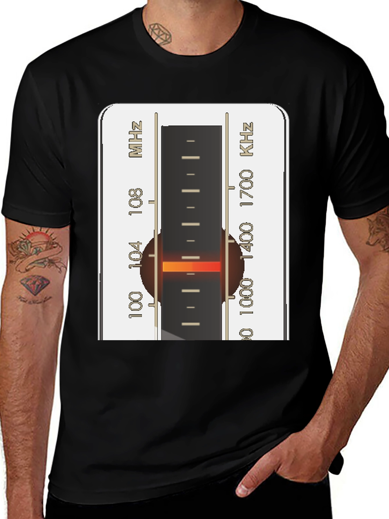 Variant 5 of Radio Frequency T-Shirt - Tune In Style