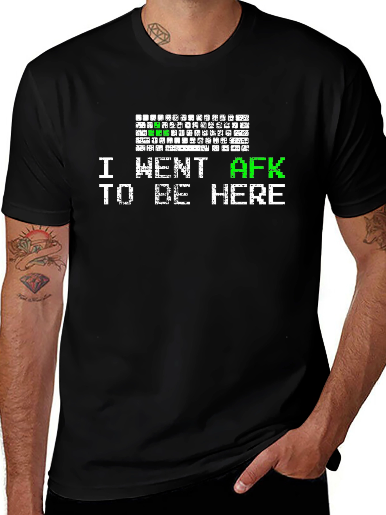 Variant 10 of I Went AFK To Be Here T-Shirt - Gamer Style