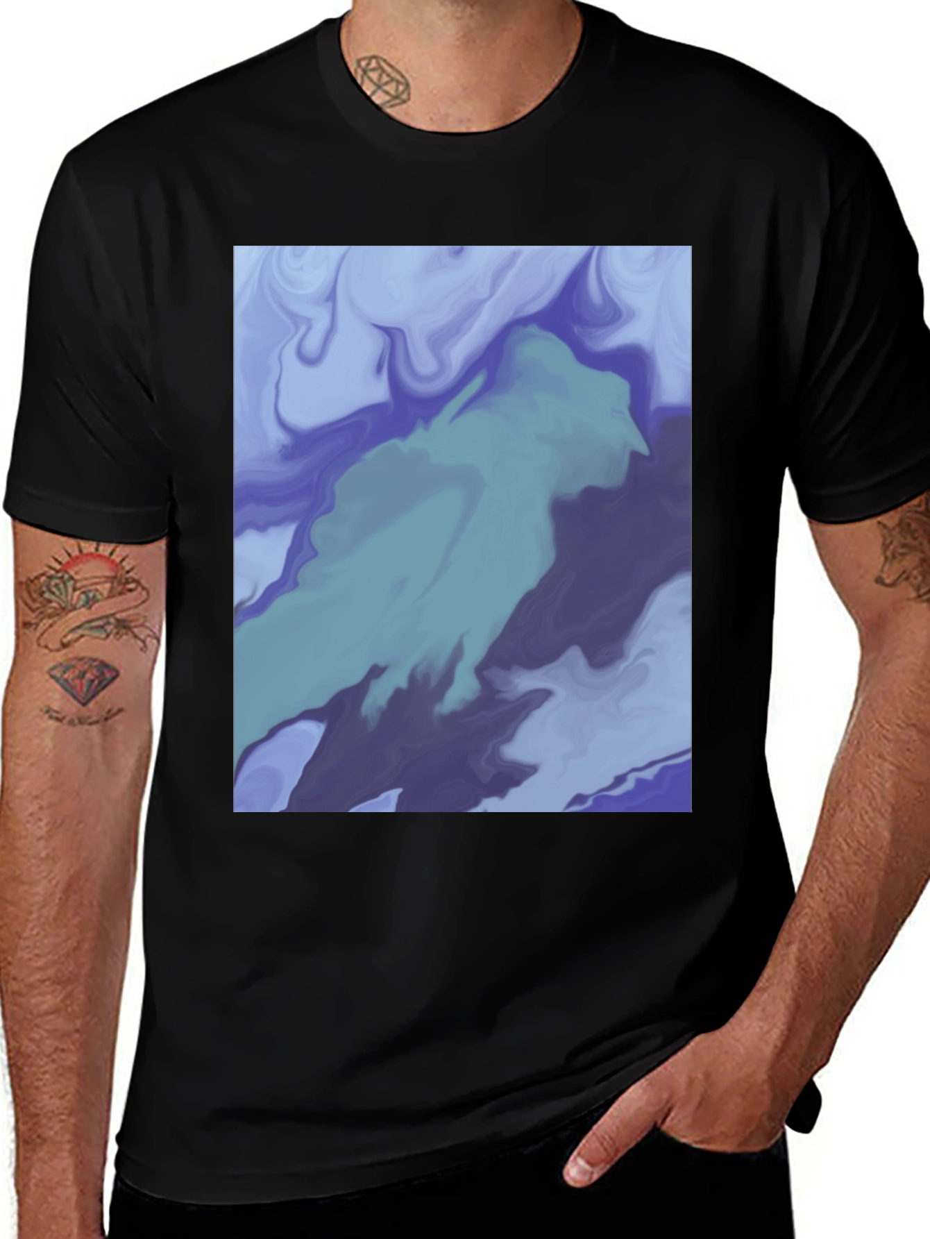 Abstract Art Tee - Modern Graphic T-Shirt