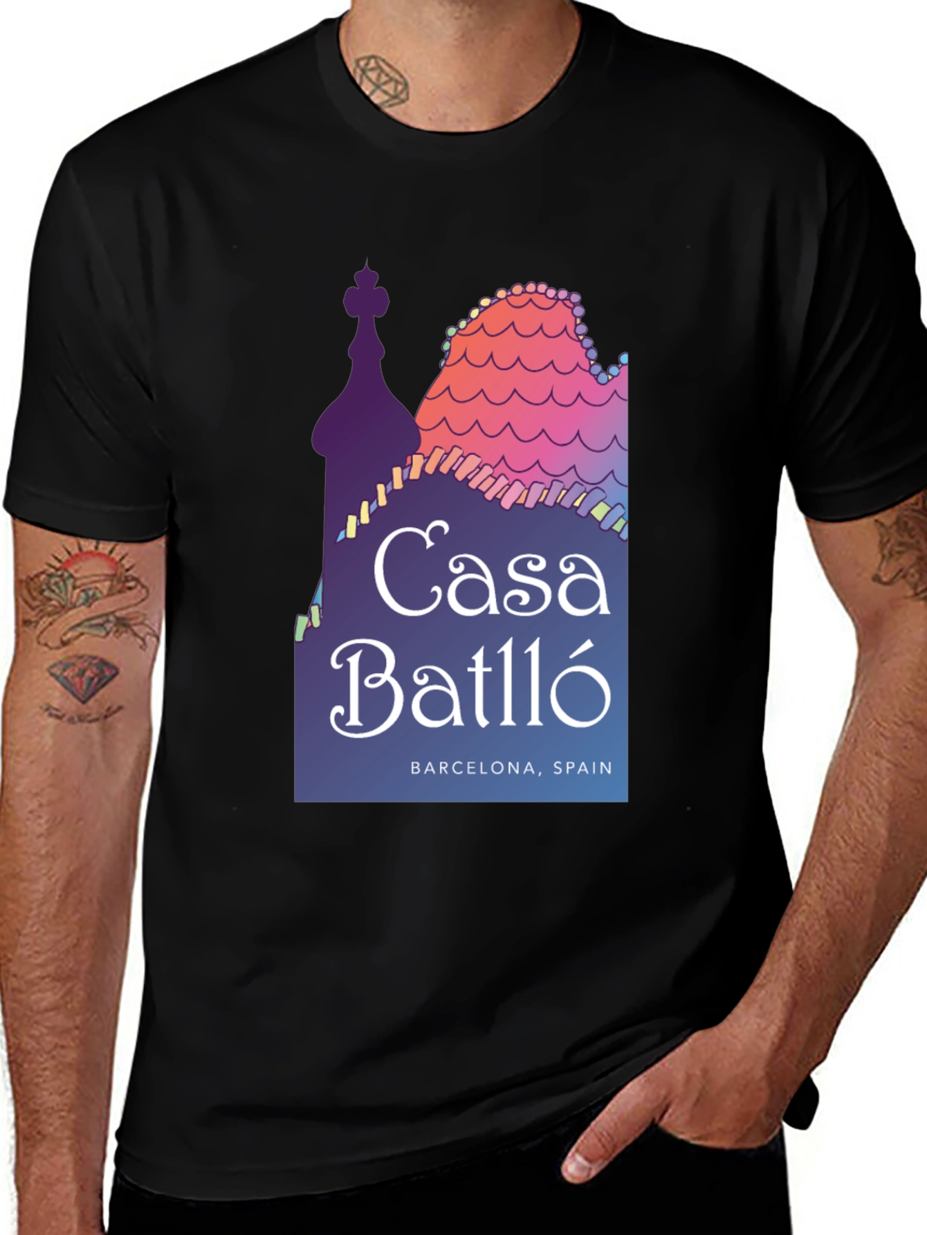 Casa Batlló Barcelona Spain T-Shirt