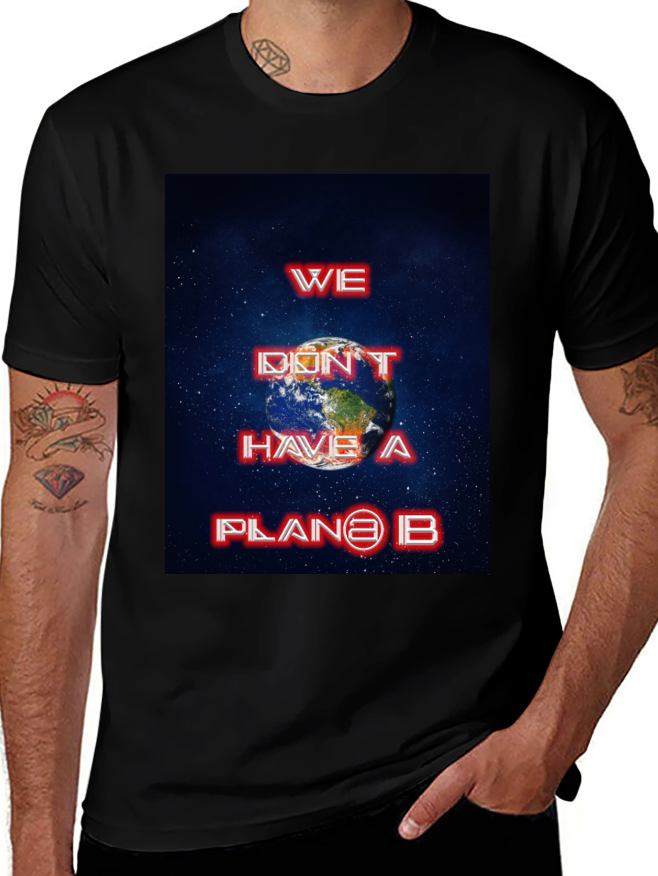 Variant 17 of We Don't Have a Planet B Graphic Tee