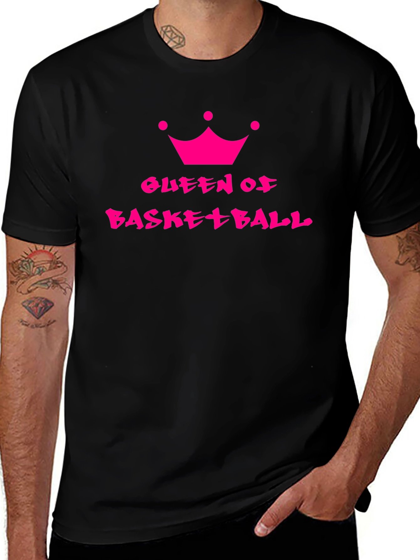 Variant 22 of Queen of Basketball Graphic T-Shirt